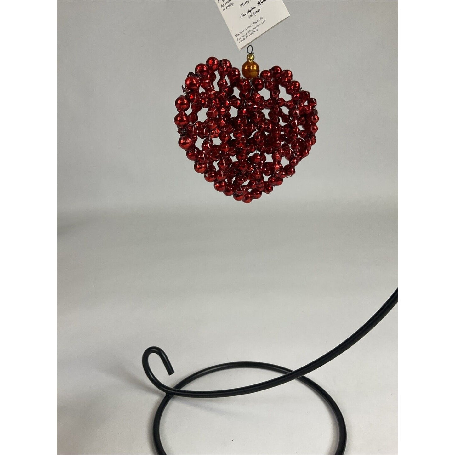 CHRISTOPHER RADKO ORNAMENT EVERY BEAD OF MY HEART