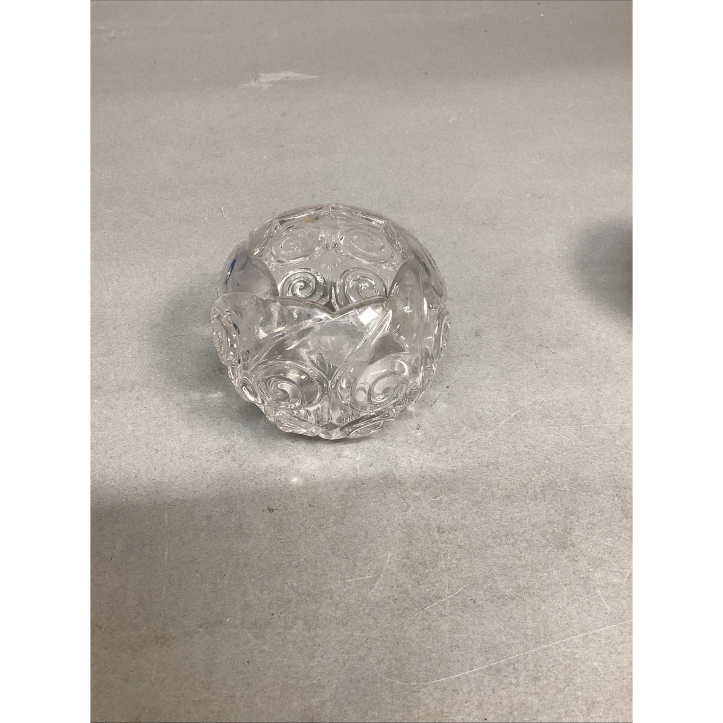 Set Of 3 Duncan & Miller Snail Rose Bowl Candle Holders