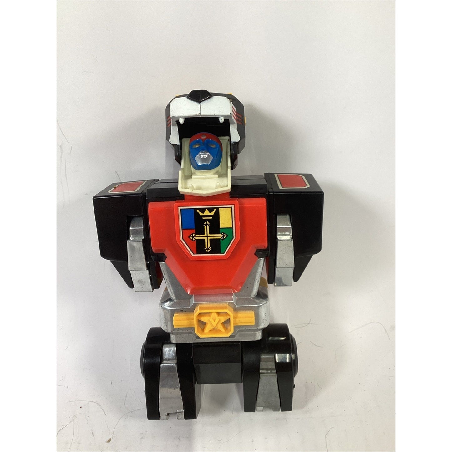 Vintage 1984 Voltron Black Lion World Events Productions w/ Tail & Wings