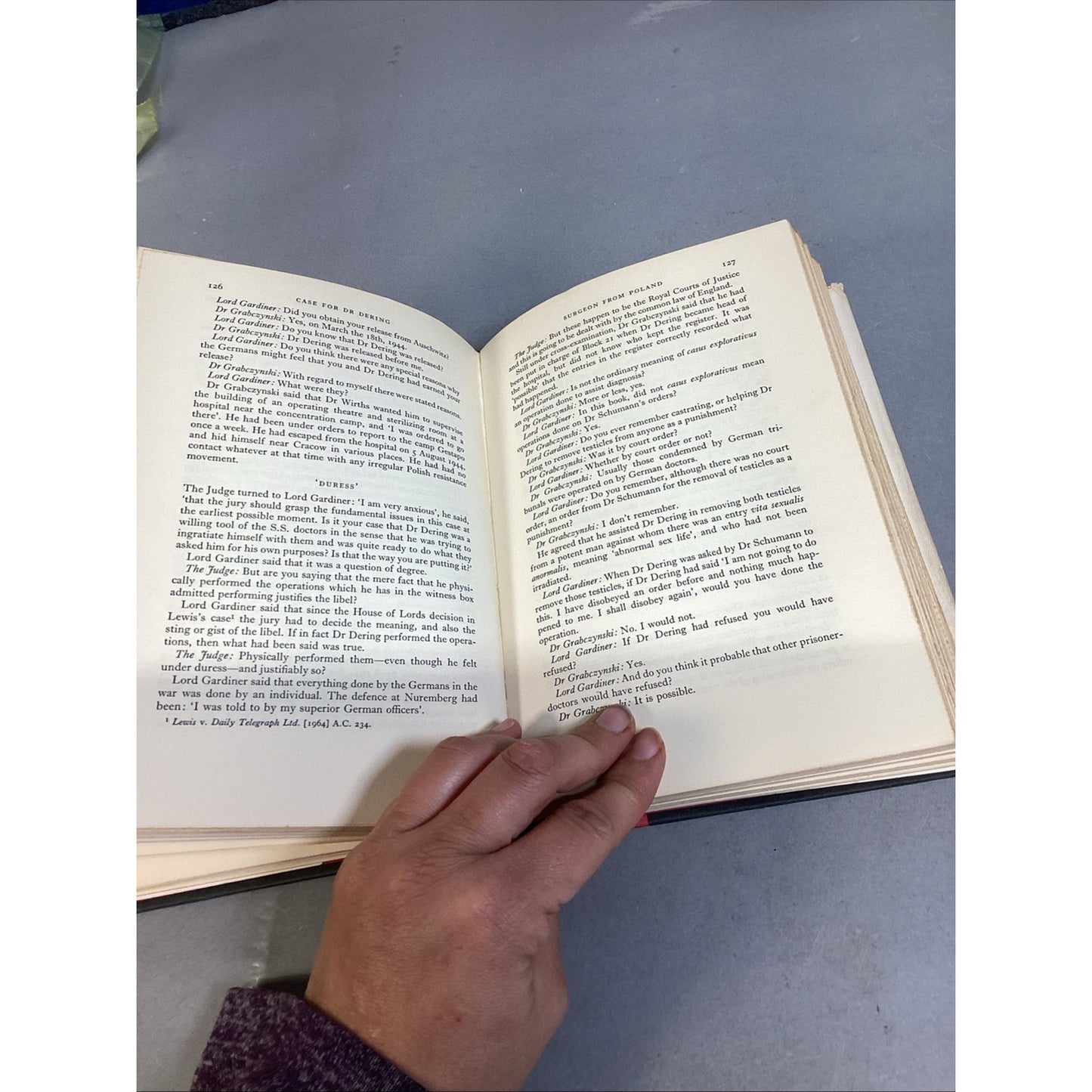 AUSCHWITZ IN ENGLAND (1965) Mavis Hill & L. Norman Williams Libel Trial HCDJ
