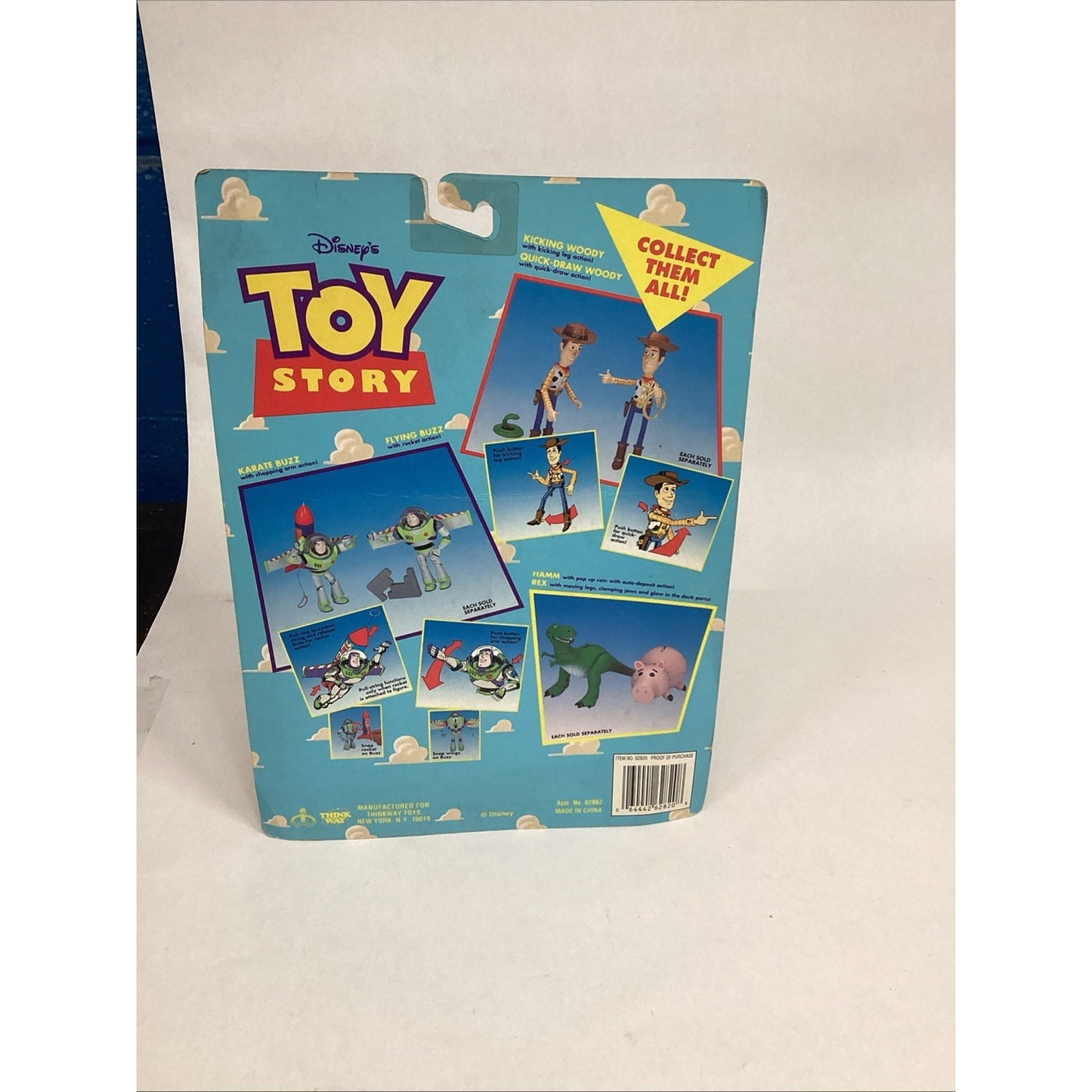 1995 Vintage Disney Pixar Toy Story Hamm Collectible Figure - New