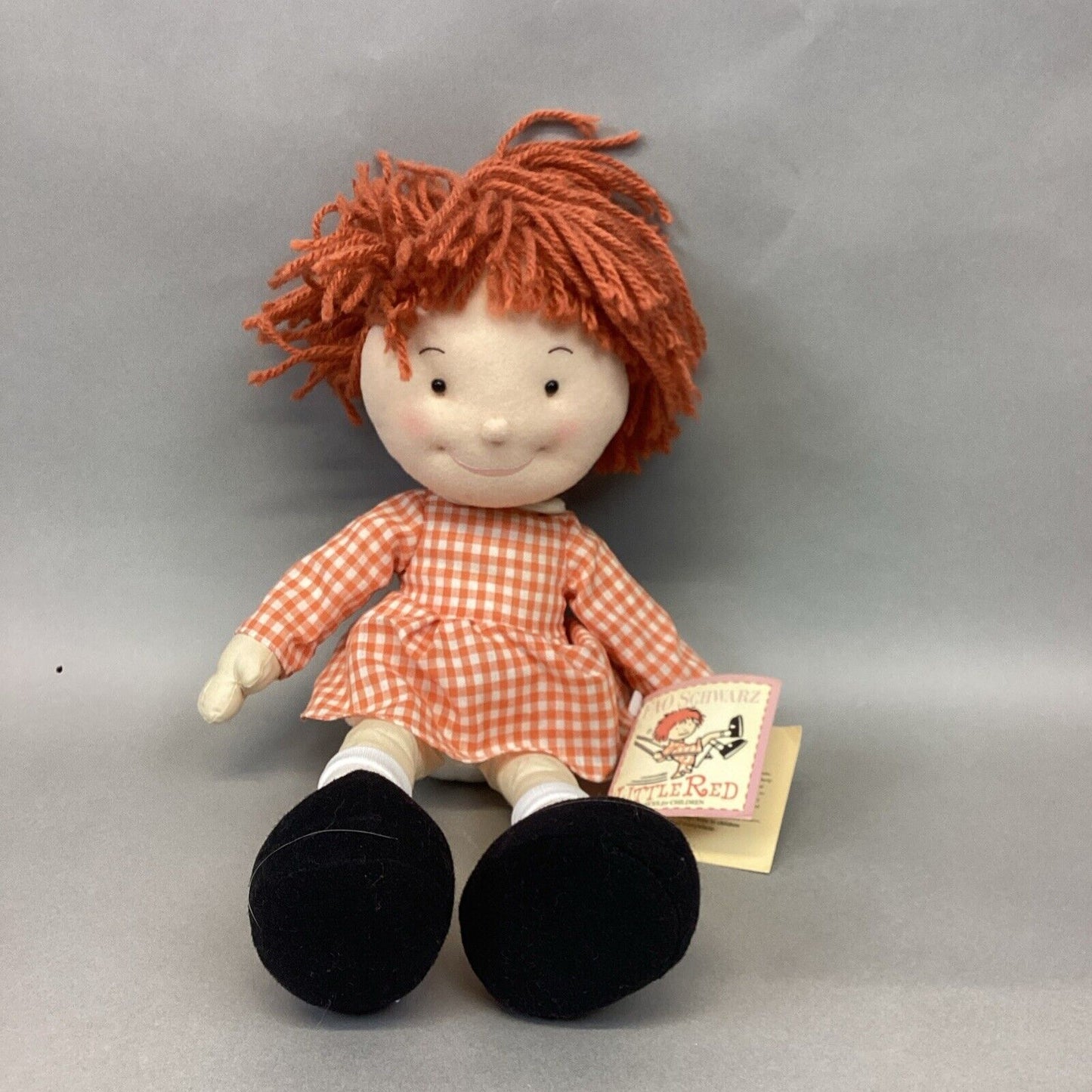 Set Of 3 - 1999 Fao Schwarz LITTLE RED DOLL - World One Trade Center 9/11