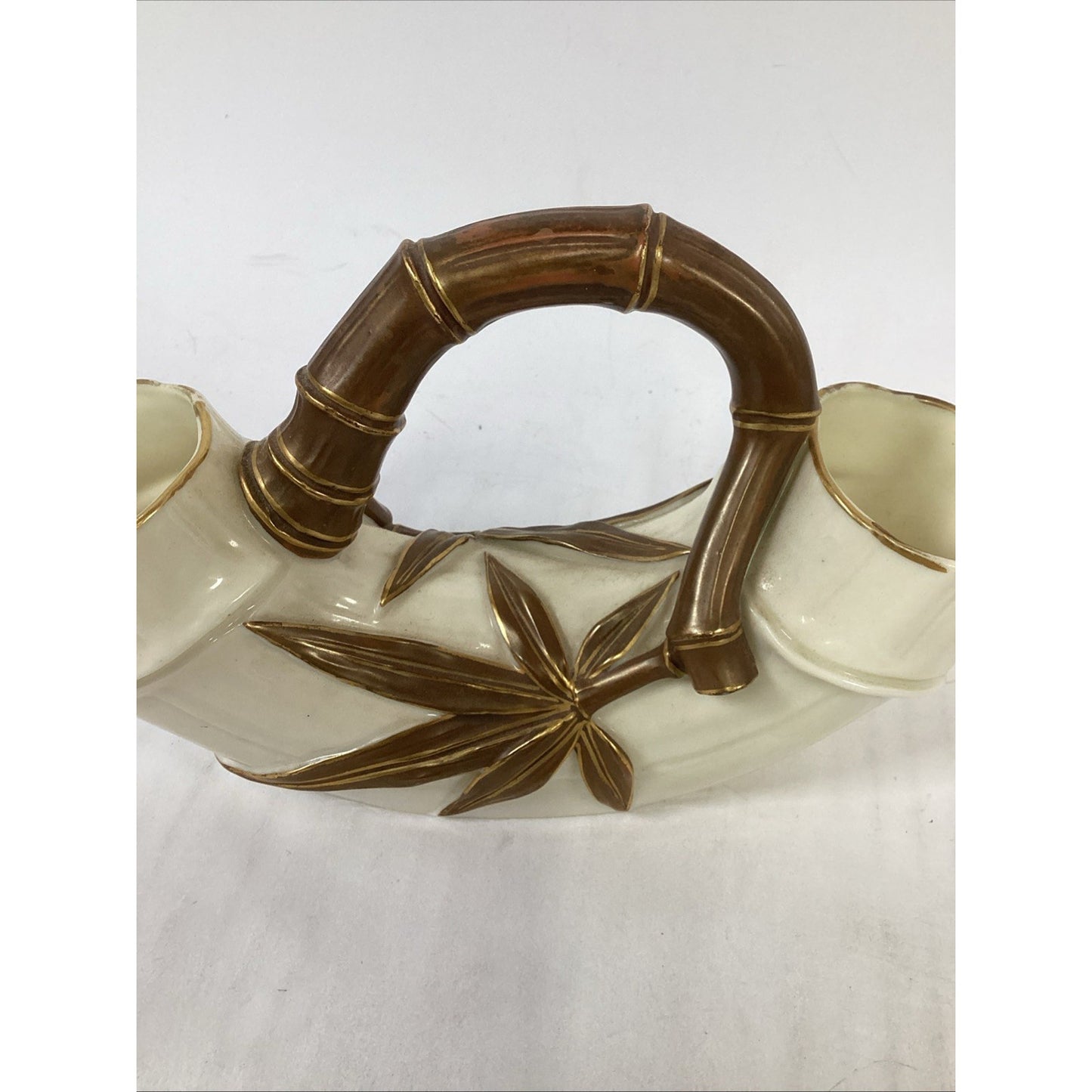 Antique 1800’s Royal Worcester Porcelain Double Ended Vase