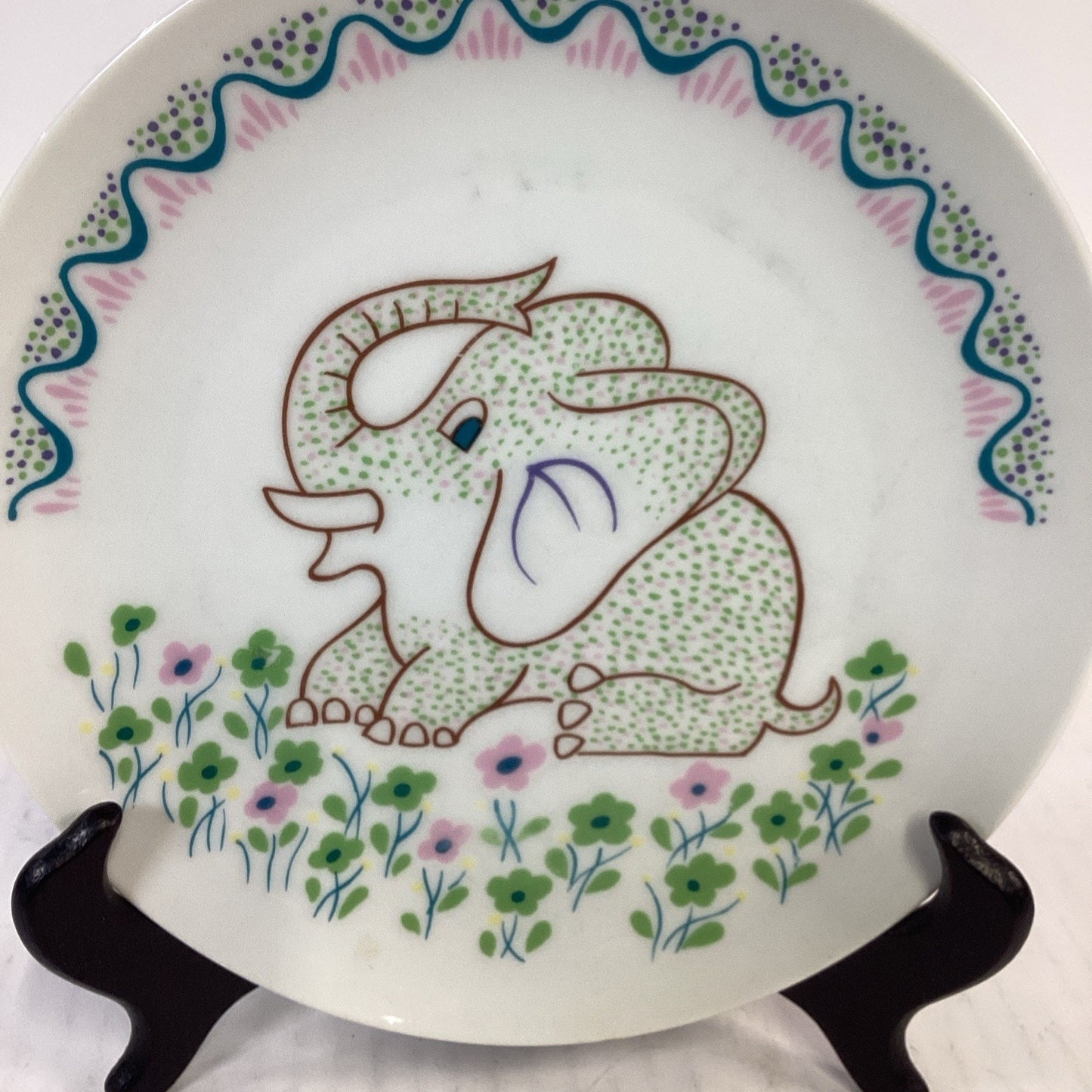 Lot Of 3 Vintage 1976 Seymour Mann Safari Lunch Plates - 8”D