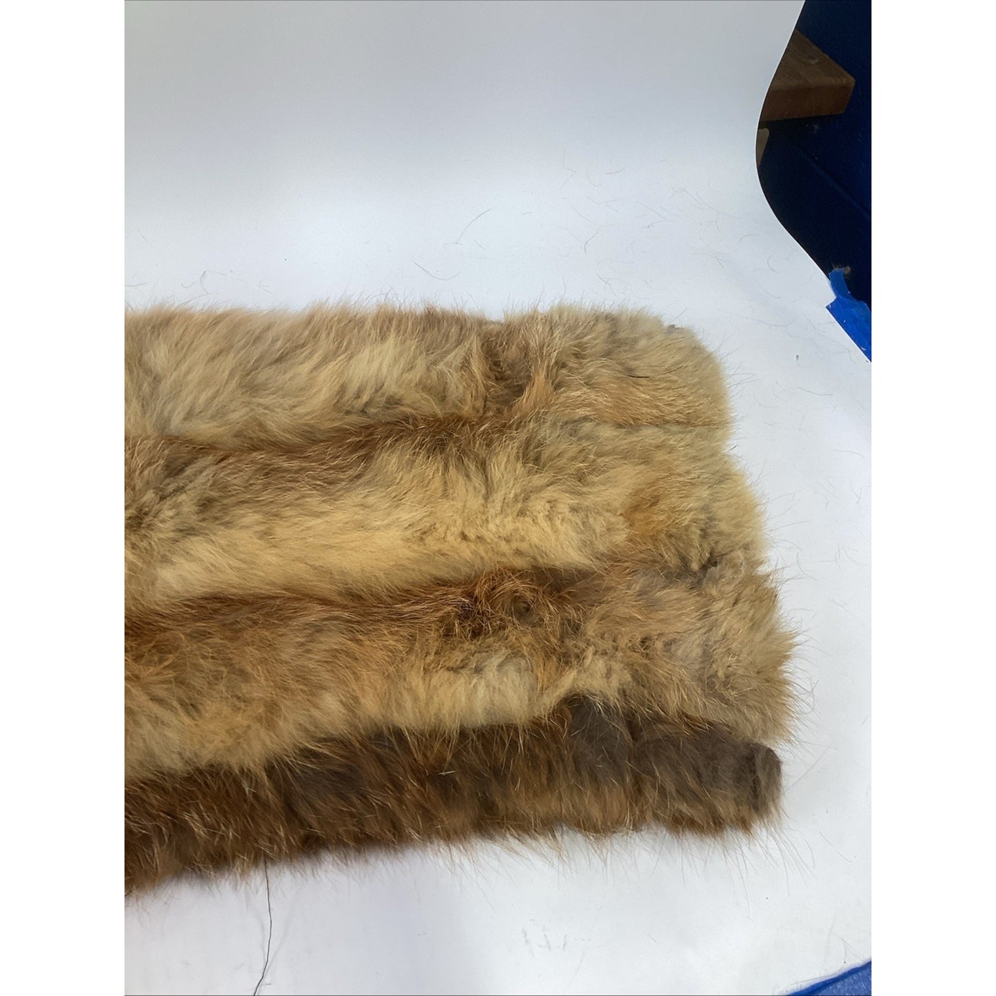 Fox Fur Women’s Shawl Neck Scarf - 80”Lx13.5”W