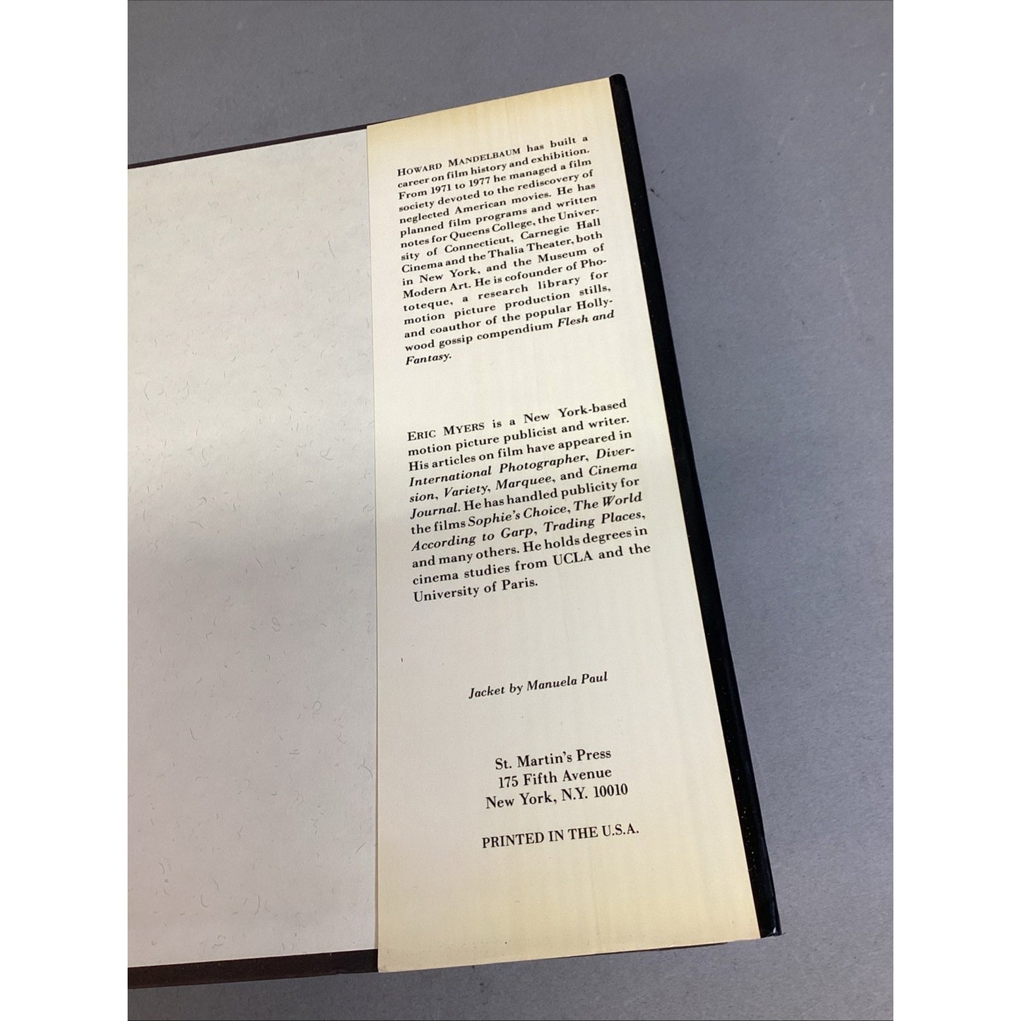 Screen Deco A Celebration of High Style in Hollywood Hardcover Signed By Author