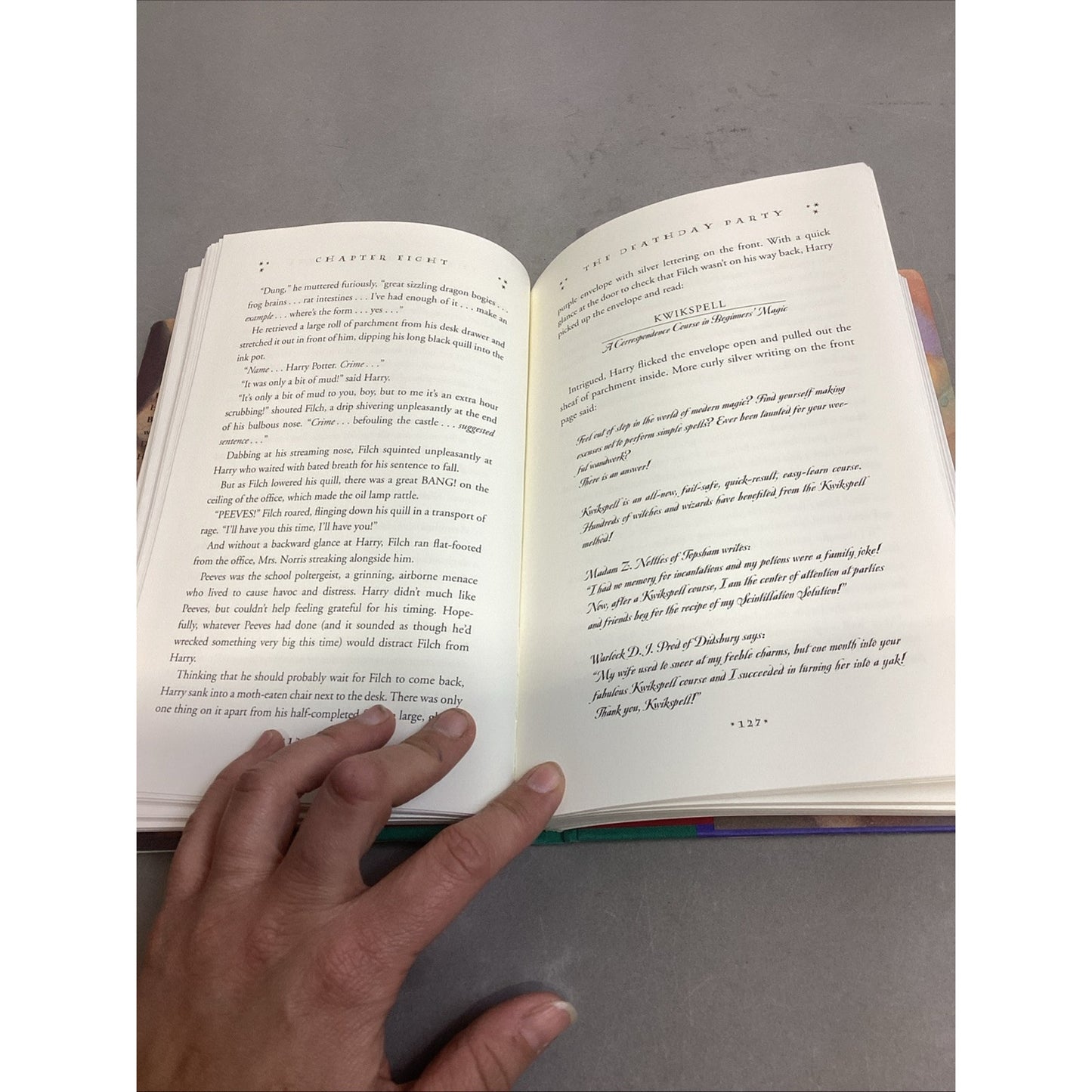 Harry Potter and The Chamber of Secrets by J. K. Rowling Book