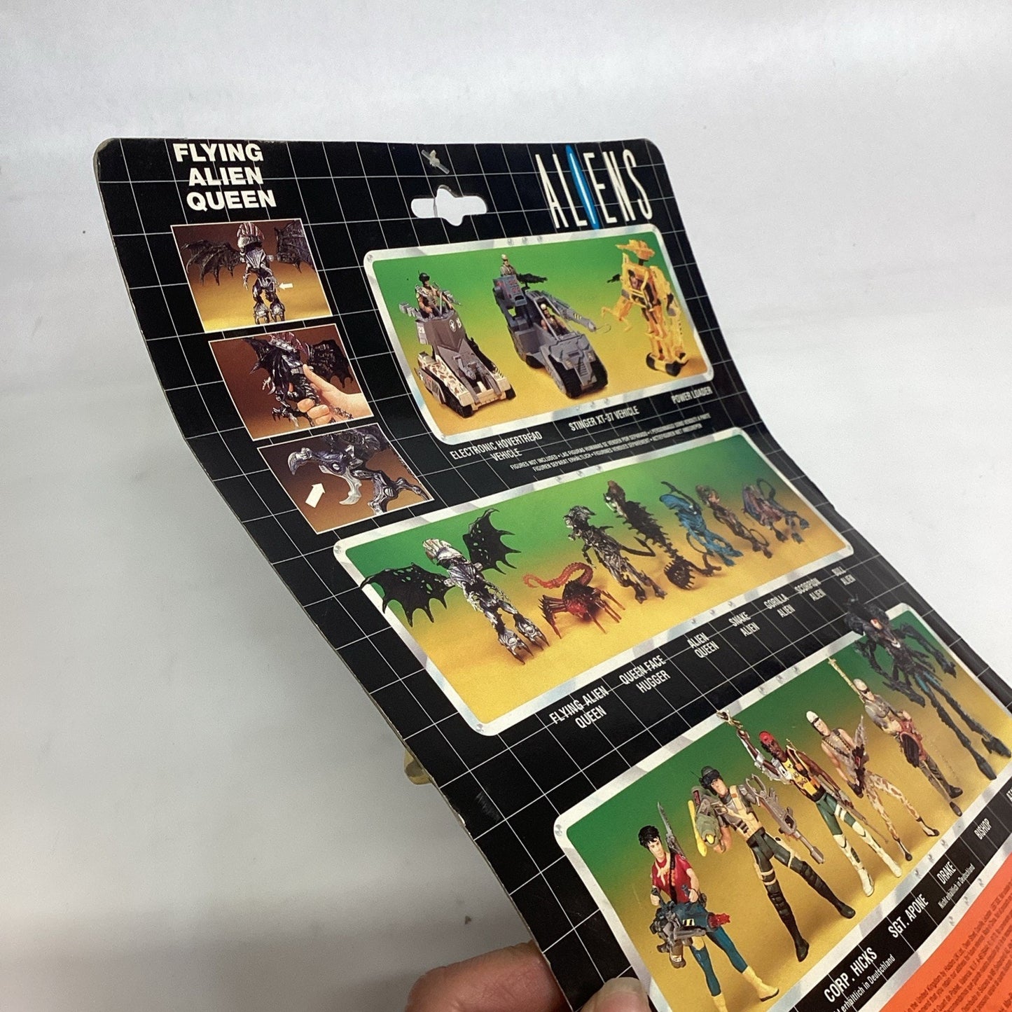 Vintage Rare NOS 1992 Flying Alien Queen Action Figure Foreign Version
