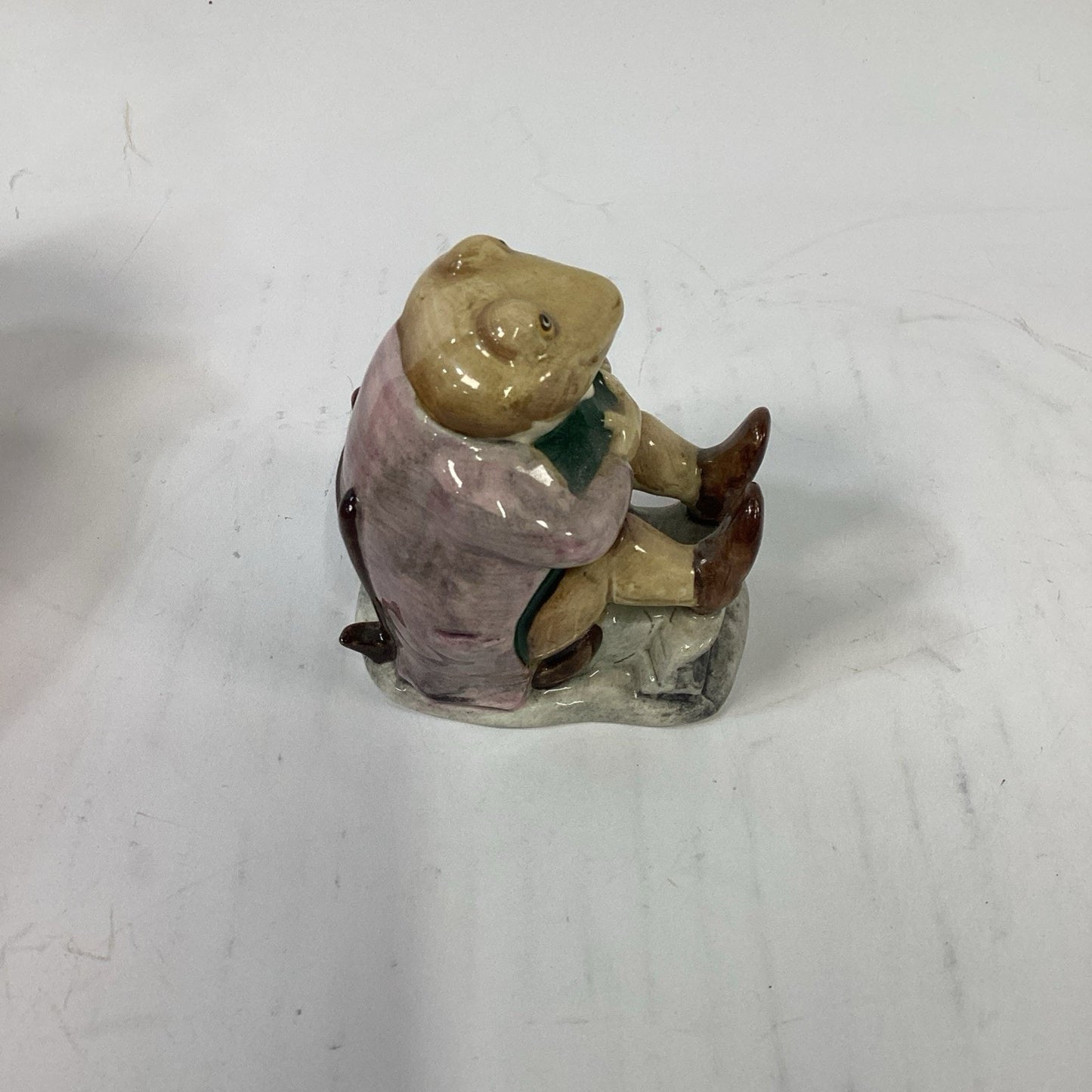 Beswick Beatrix Potter Mr Jackson Frog Figure 1974 UK Vintage Porcelain