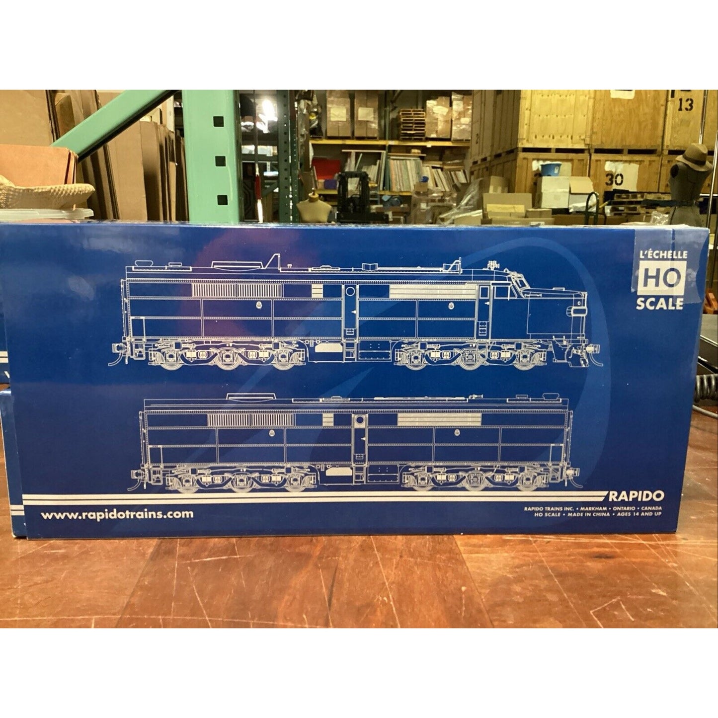 Rapido Trains HO Scale PA-2 PB-2 ~ DC ~ Southern Pacific #6045 #5924 - New