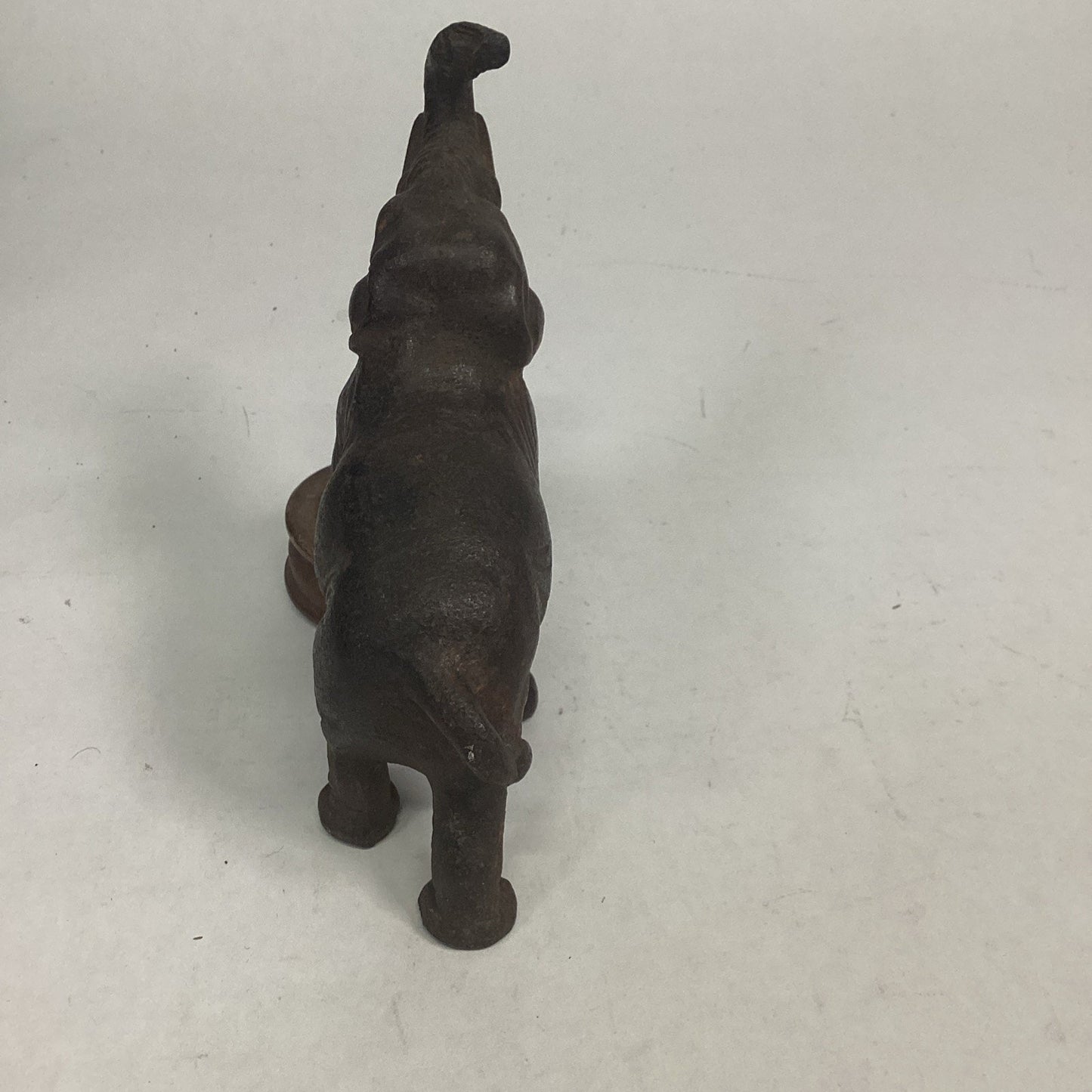 Vintage Cast Iron Elephant Figurine