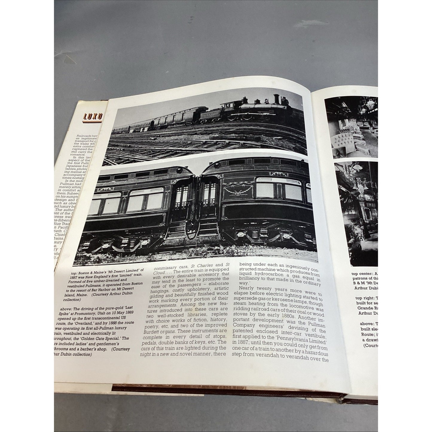 Luxury Trains of The World by G Freeman Allen 1979 (HC/DJ) - Illustrated