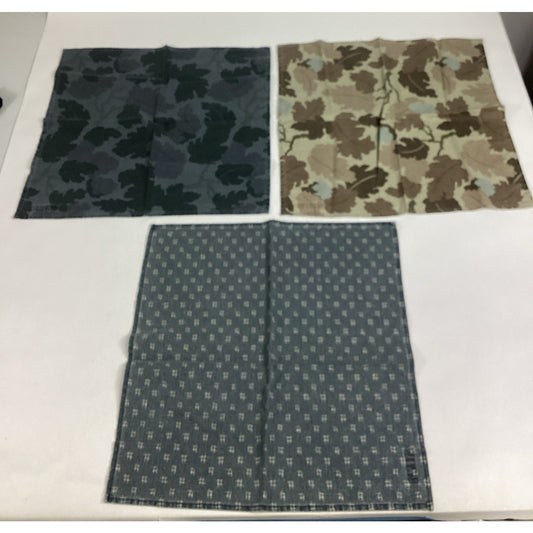 Set Of 3 Allsaints Cotton Handkerchiefs Bandanas