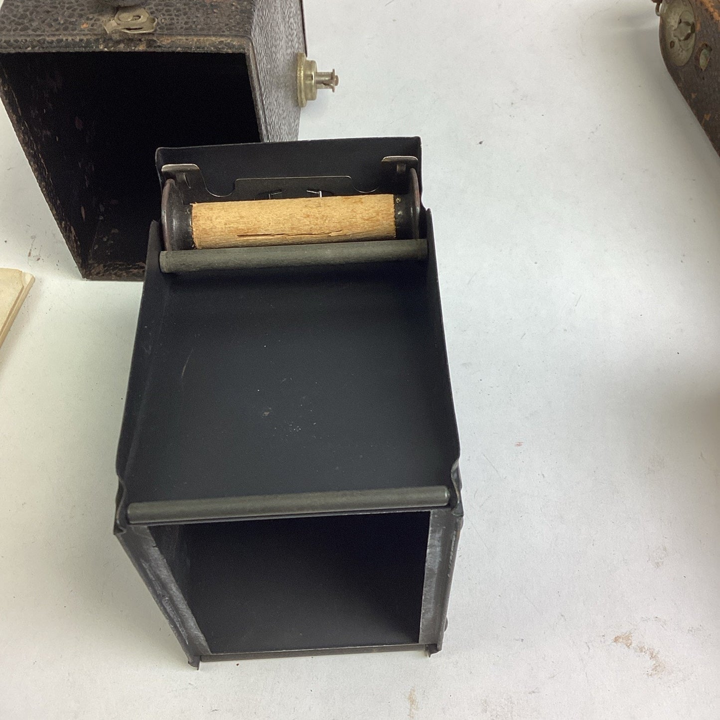 Vintage 1916 Kodak Cartridge Hawk-Eye #2 Box Camera With Manual