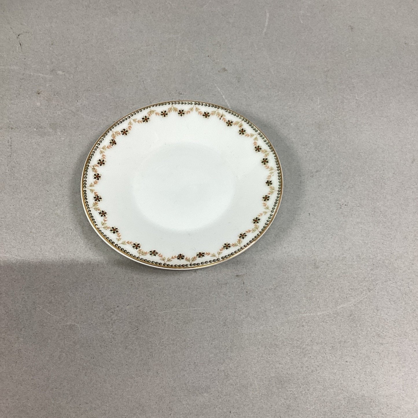 Vintage Porcelain Calais Cup And Saucer - Made In Czechoslovakia