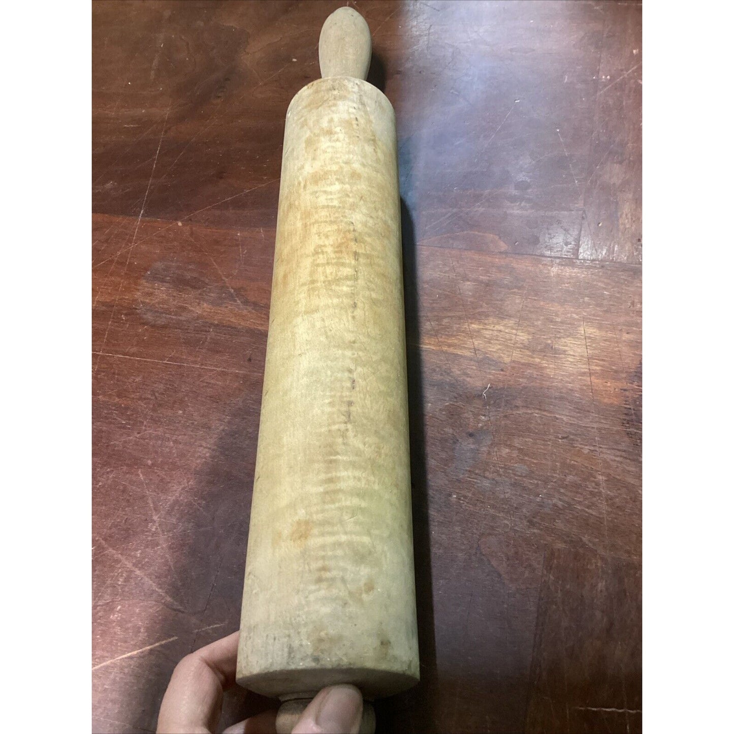 Set Of 2 Vintage Bakers Rolling Pins - Medium & Large