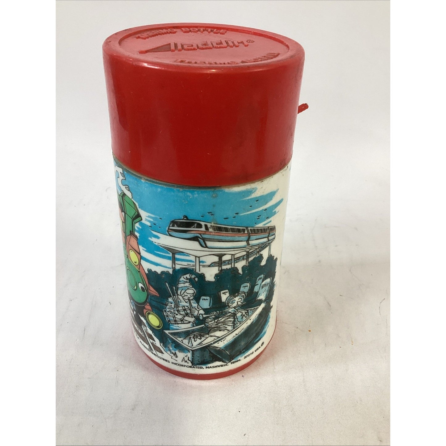 Walt Disney’s Wonderful World Vintage Plastic Thermos