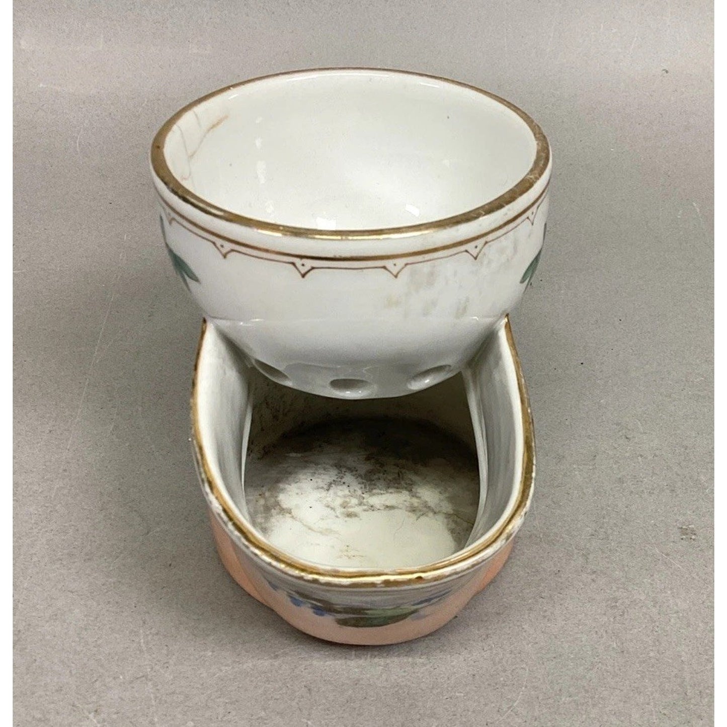Vintage Union Old Fashioned Luxury Shaving Mug Pat. Sept 20, 1870