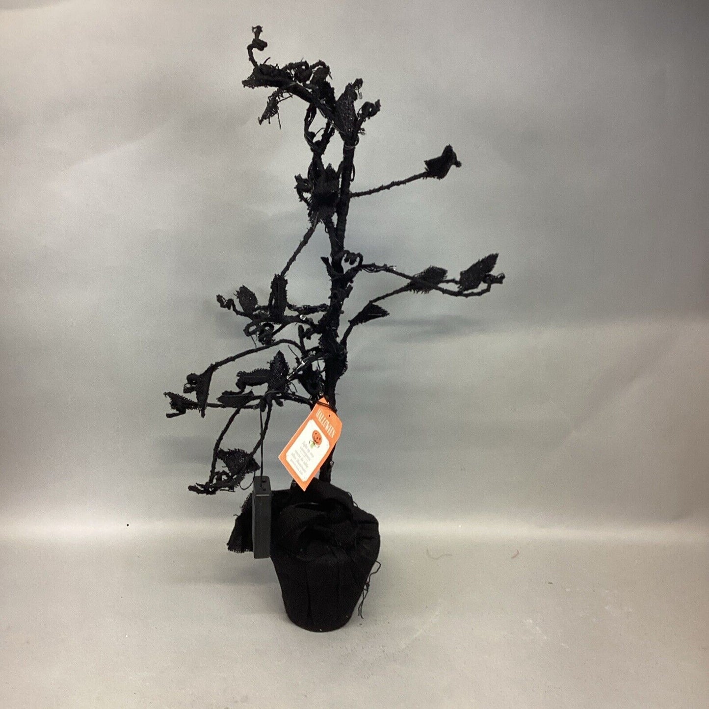 Halloween Black Light Up Tree And 2 New Northland Black Light Up Garland