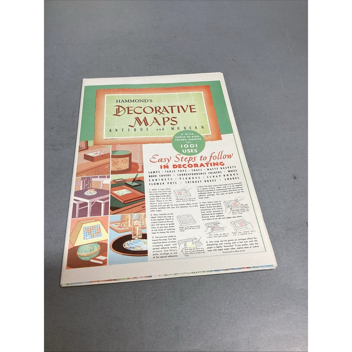 Hammond Deluxe Map Library - US, The World, South America, Asia, Europe, Canada