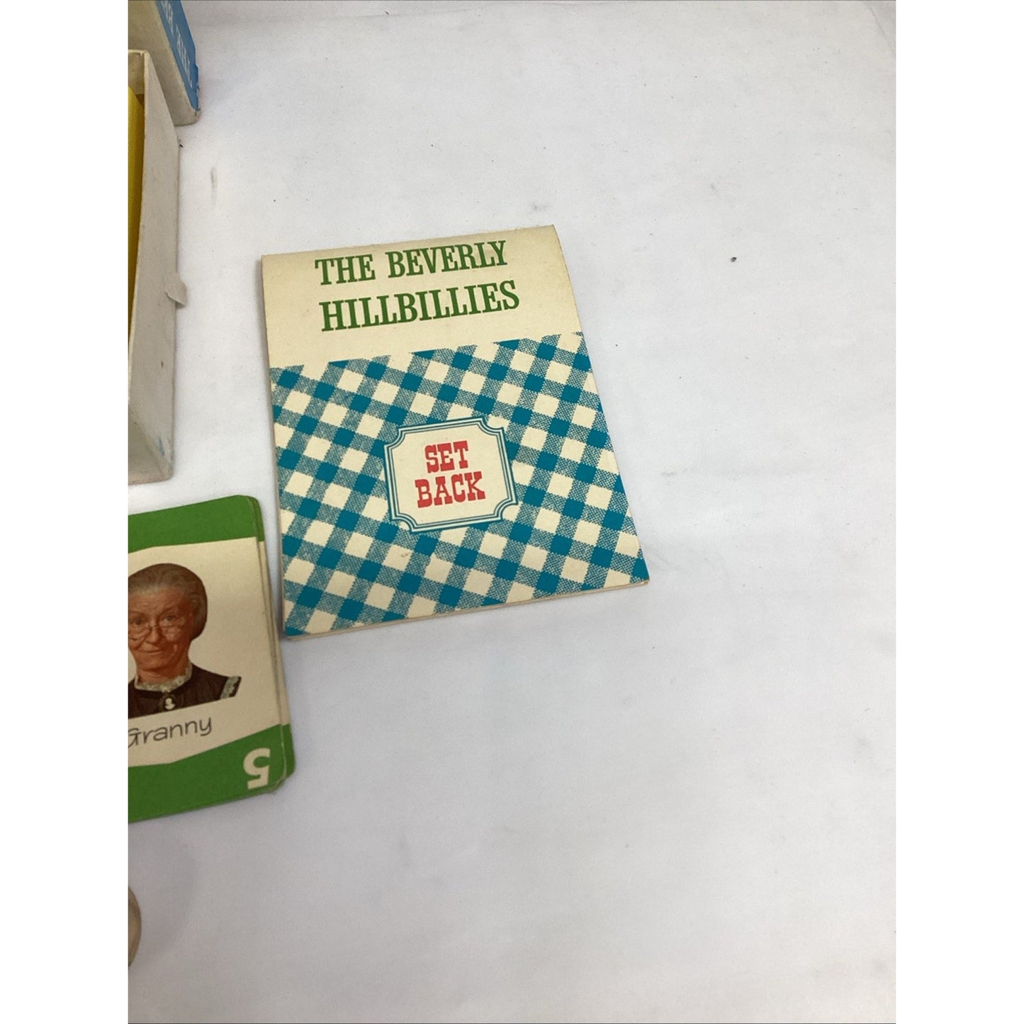 Vintage 1963 The Beverly Hillbillies Set Back Card Game Milton Bradley