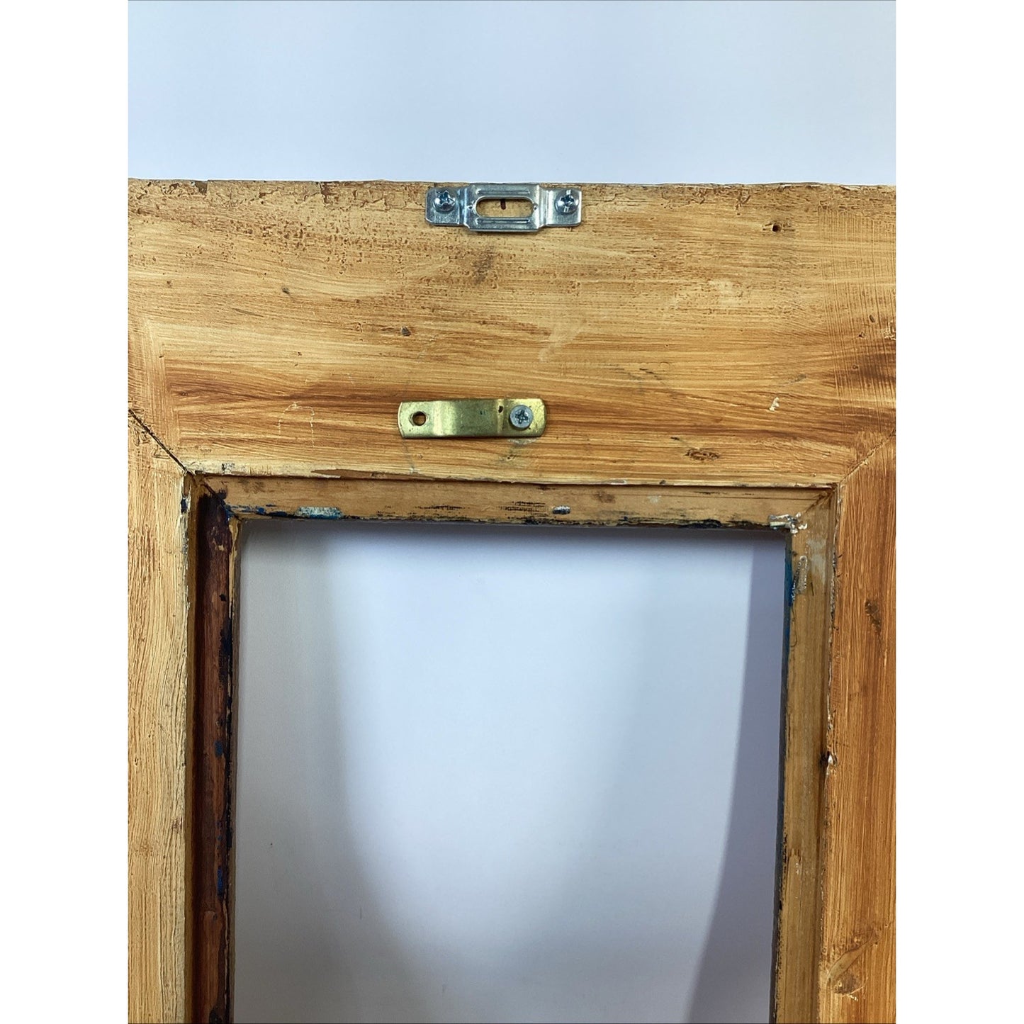 Vintage Wooden Picture Frame - 18.5x16.5”