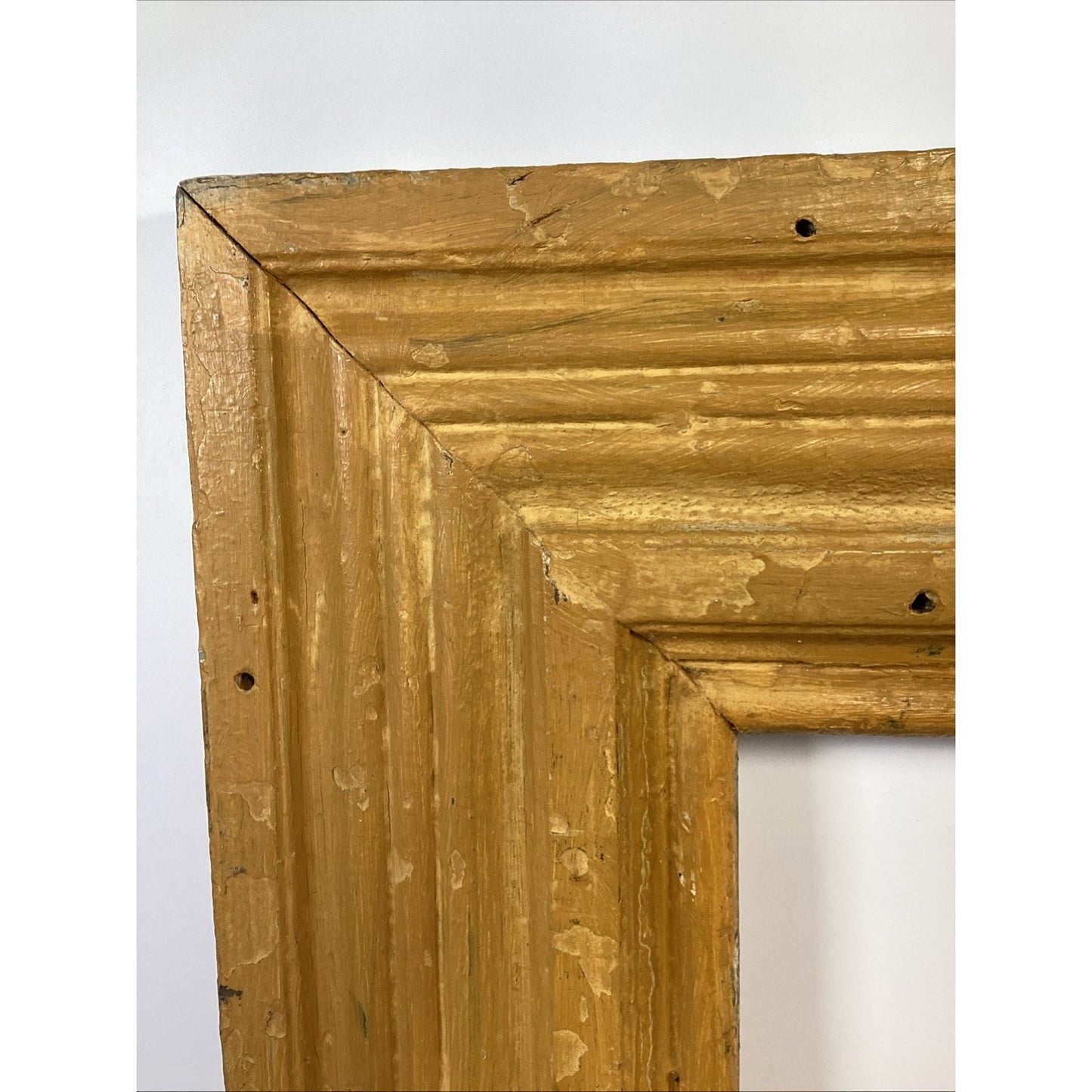 Vintage Wooden Picture Frame - 18.5x16.5”