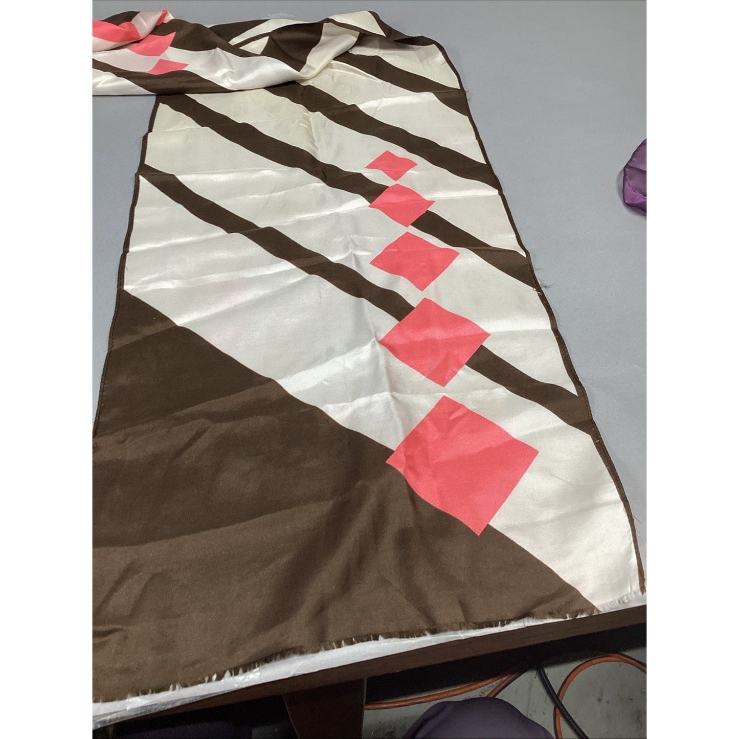 Vintage Kreier Women’s Silk Scarf - 53x13”