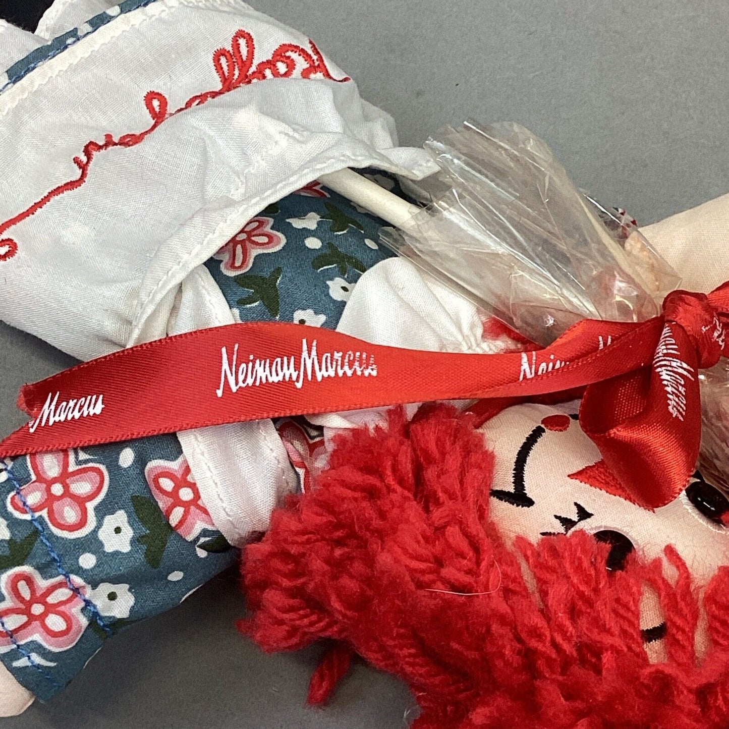 Neiman Marcus Classic Raggedy Ann Plush Doll With Lollipals Lollipop - 10”
