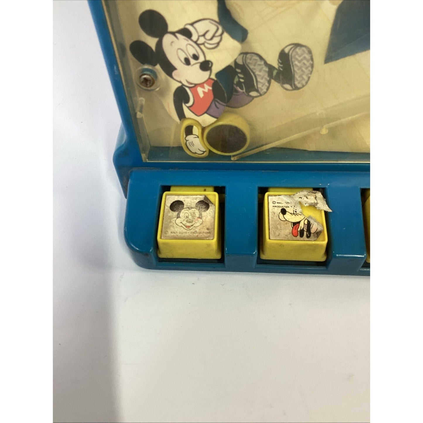 1978 Vintage Durham Disney Working Basketball Handheld Pinball Game