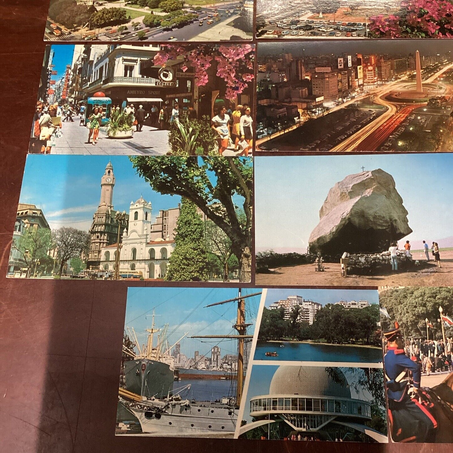 Vintage Lot Of 14 Buenos Aires Argentina Post Cards