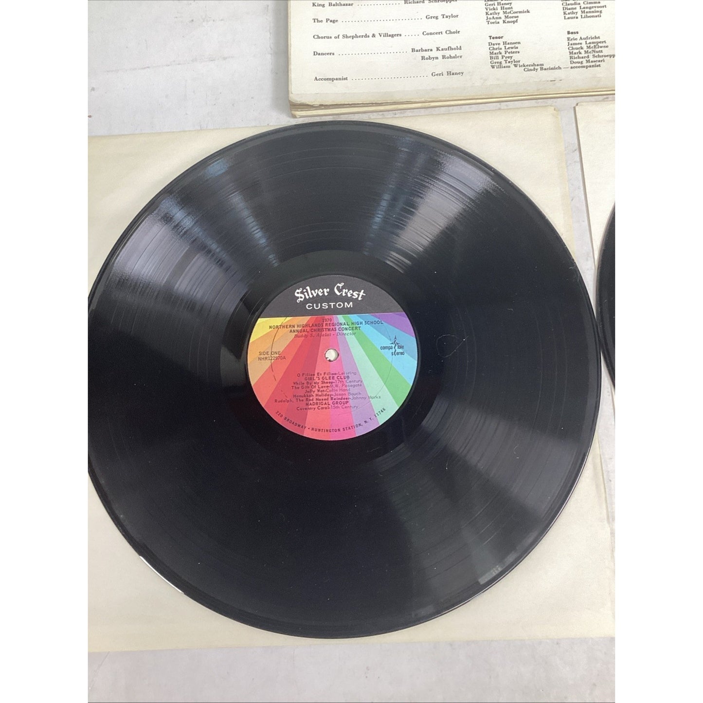 The Northern Highlands Regional High School 1970 Annual Christmas Concert Record