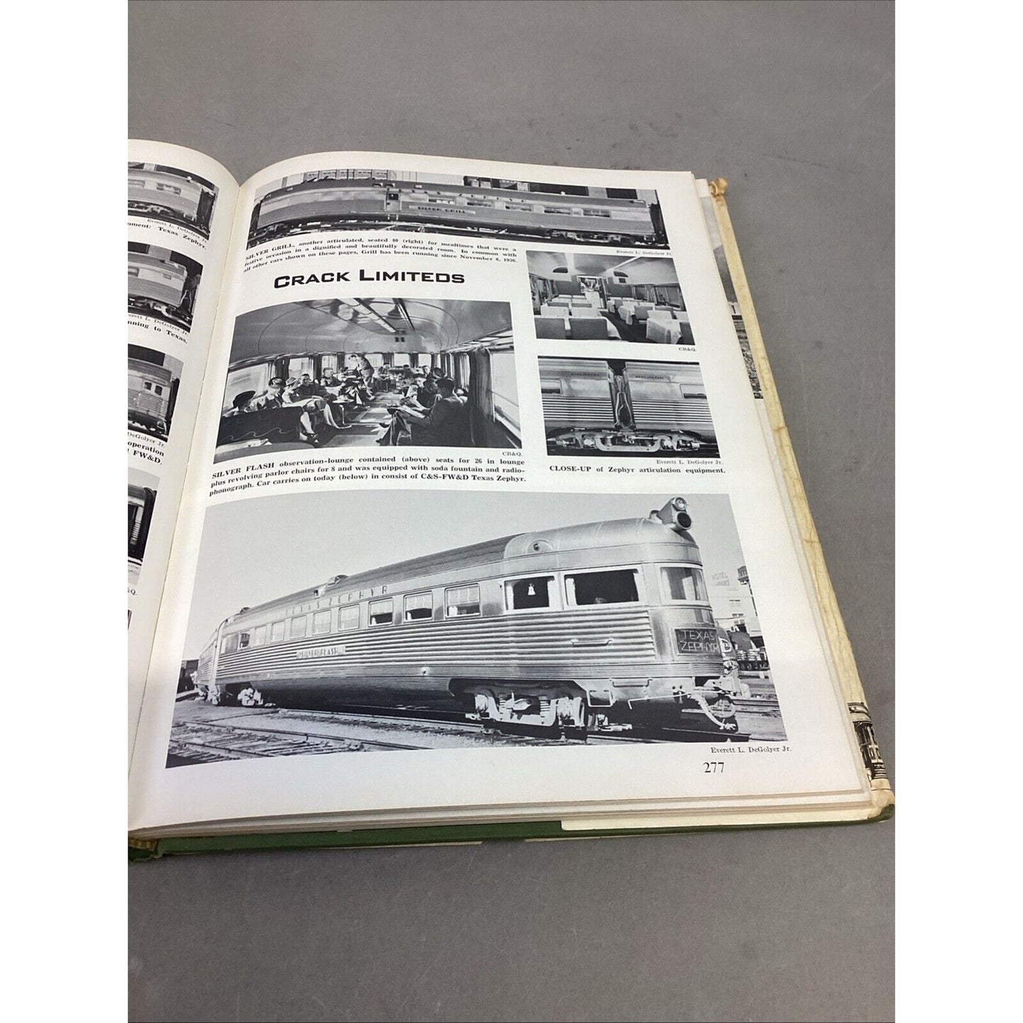Some Classic Trains (Hardcover) by Arthur D. Dubin - From 1976 - Has 2 Foldouts