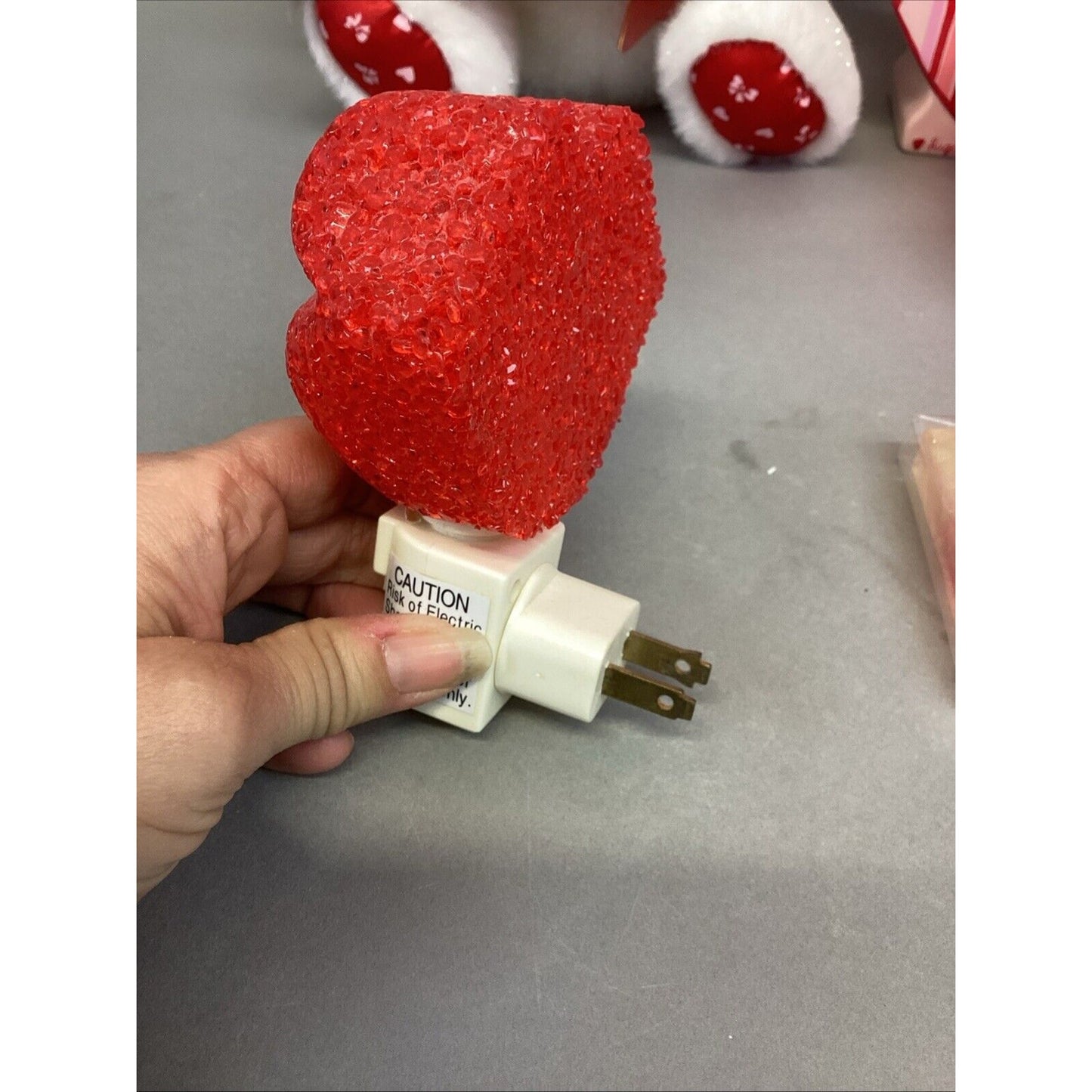 Set Of 14 Valentines Day Party Set - Plush Bear, Soap Pump, Pillows, Lights