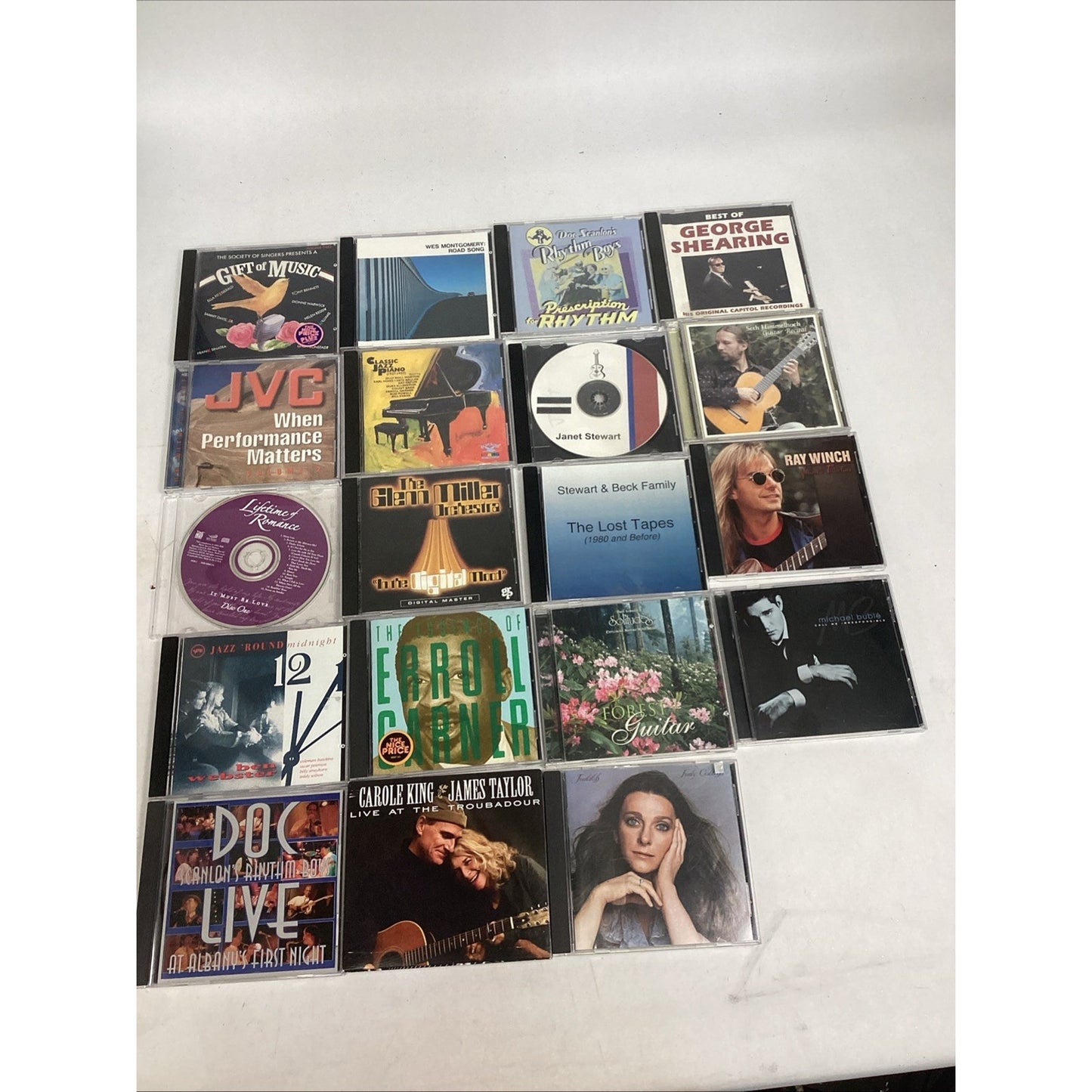 Lot Of 20 Mixed Lot - CD’s - Carole King James Taylor, Ray Winch, Judy Collin’s