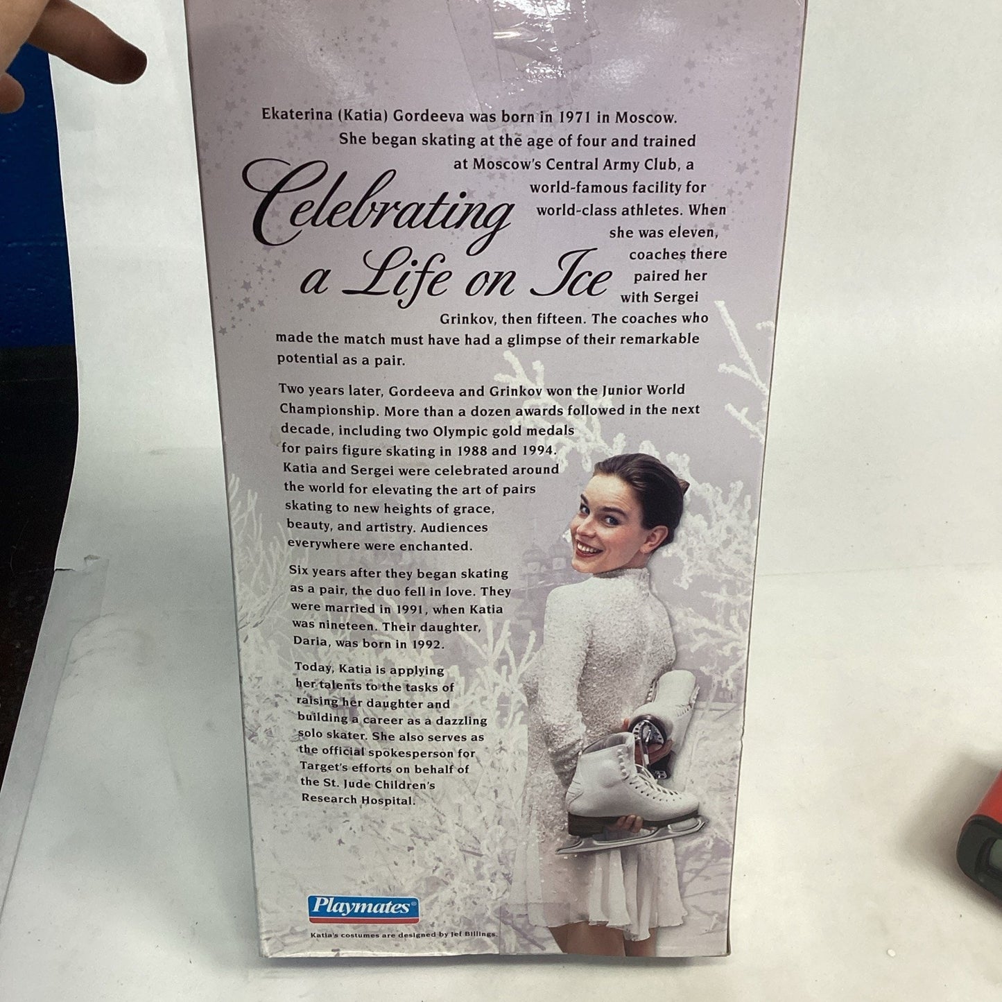 1997 Katia Ekaterina Gordeeva Championship Skating Collectibles Doll New/Sealed
