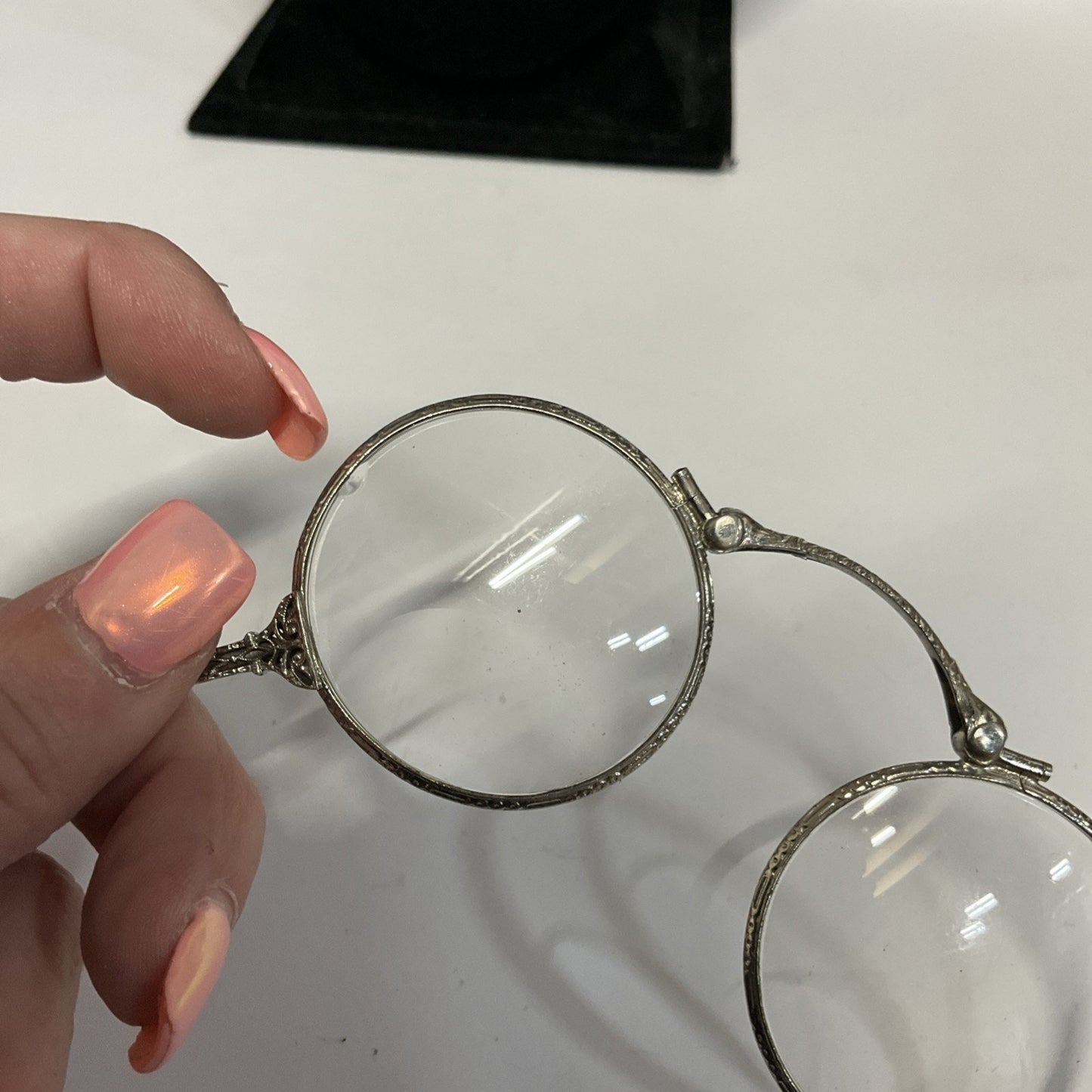 Edwardian Lorgnette opera glasses