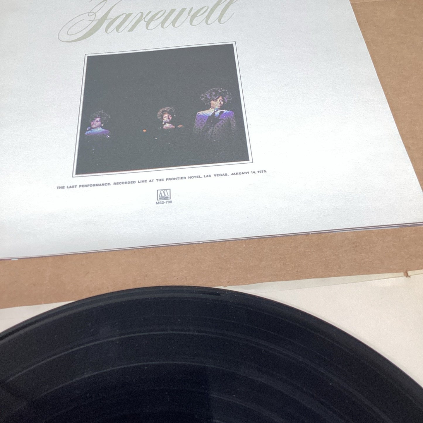 Diana Ross and the Suprmes Farewell Motown 2XLP Box Set W/ Booklet - 1970