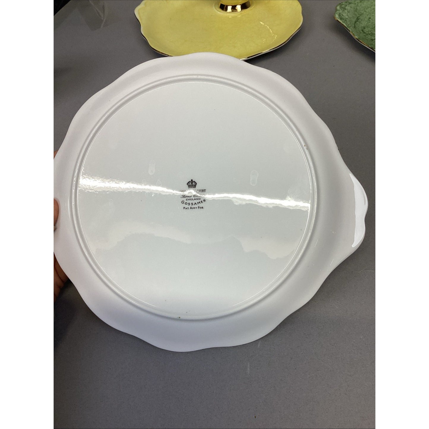 11 Pc Royal Albert Gossamer England Cups, Saucer Snack, Luncheon Plates