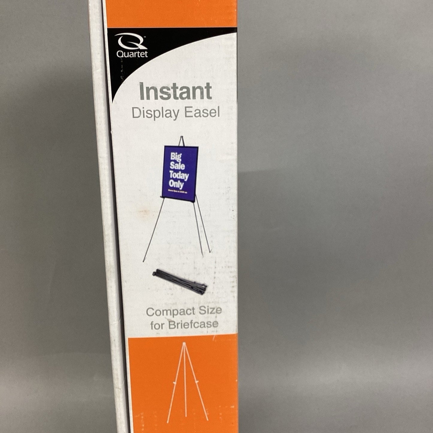Quartet Instant Display Easel Folding & Portable 64" Tall Model 29E Holds 10 lbs