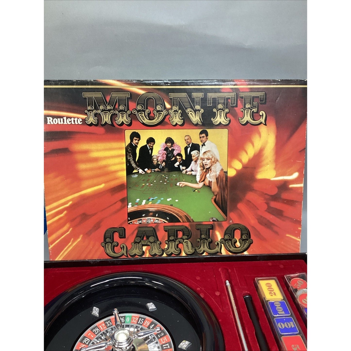 Vintage Peri Monte Carlo Roulette Wheel - Classic Casino Game Collectible