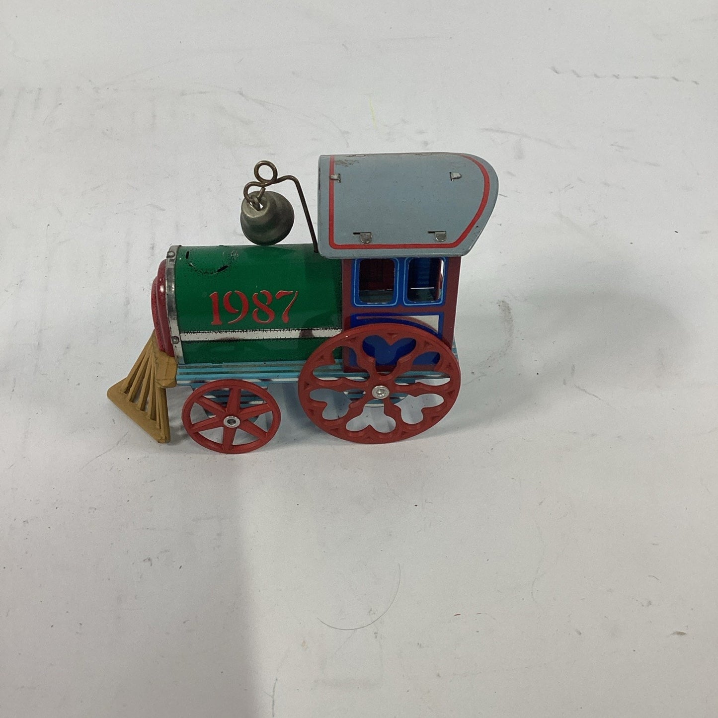 1987 Hallmark Cards Tin Train Ornament - NOS