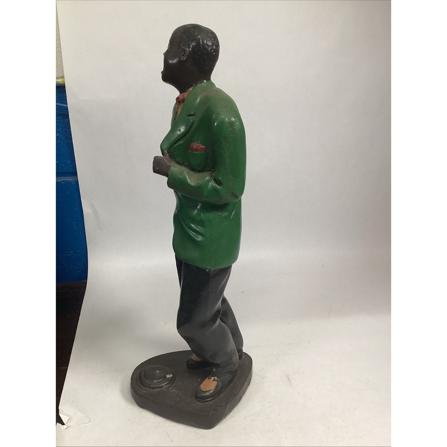 Vintage Jazz Musician Singing And Playing The Trumpet - 21.5”H
