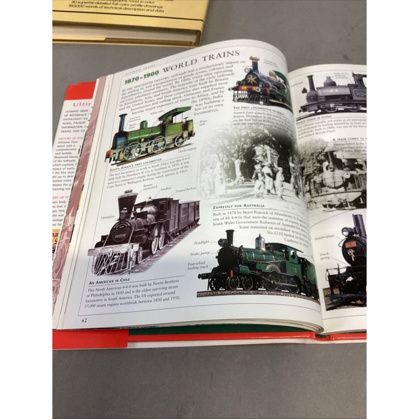 Illustrated Encyclopedia Of The World’s Steam Loco’s, Ultimate Train & American