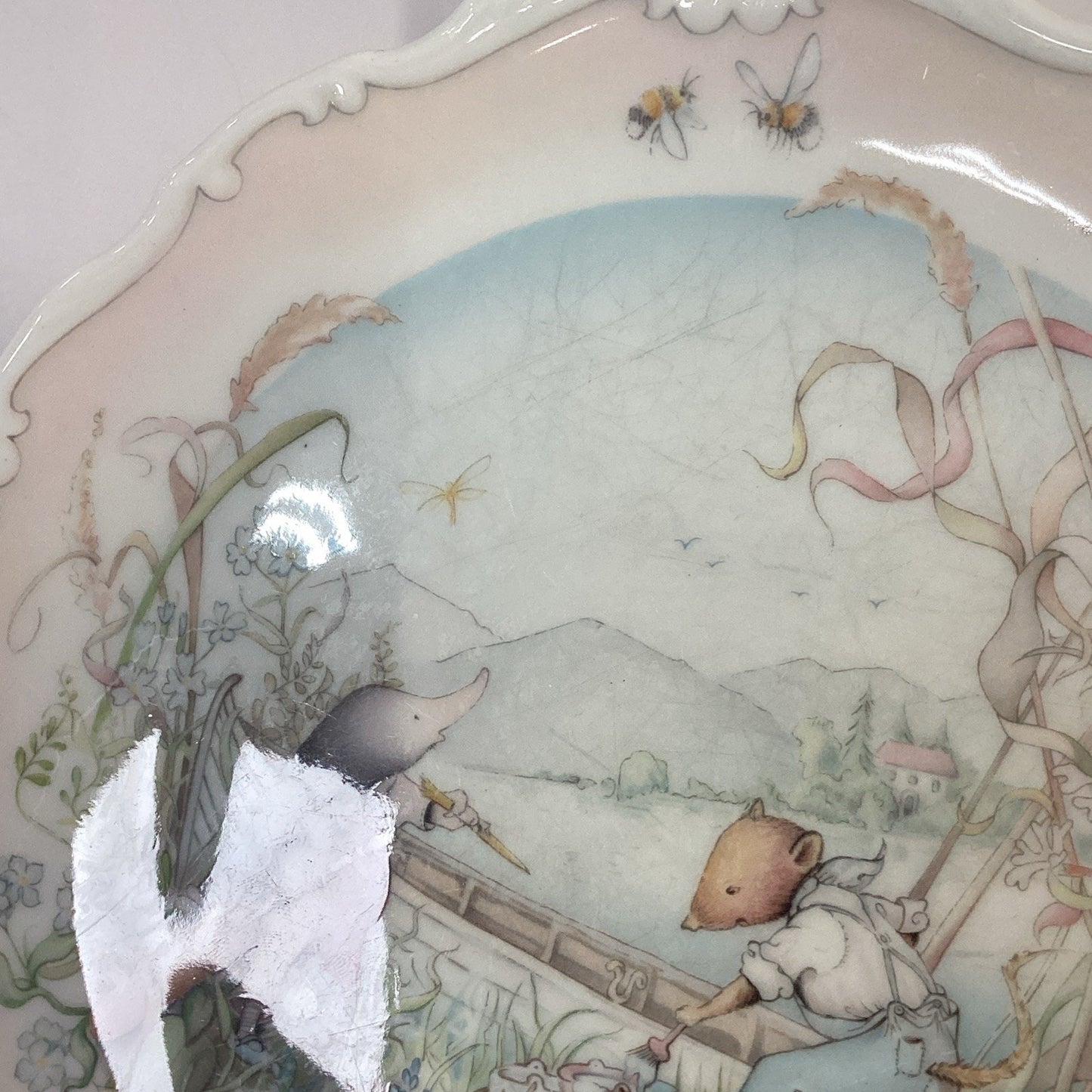(2) Royal Doulton Wind in the Willows Boating Season 8" Collectible Plates