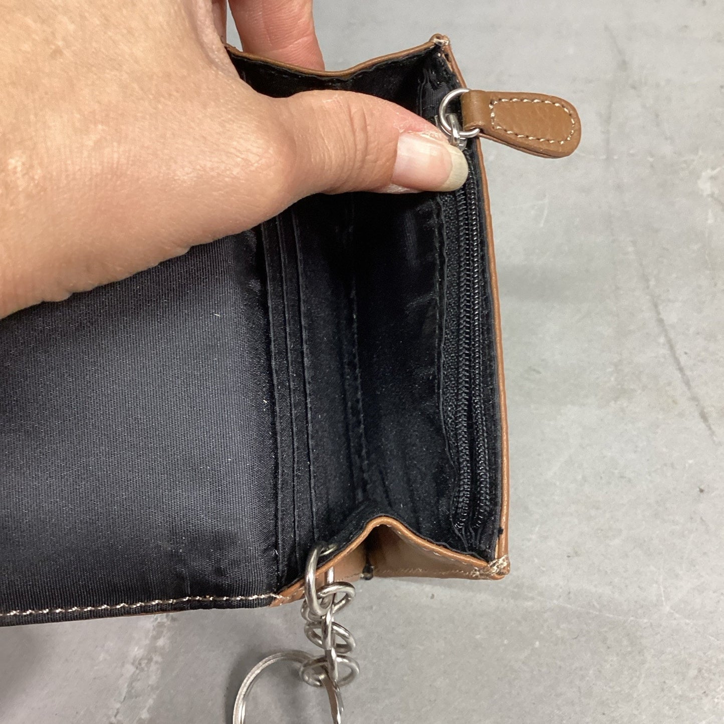 Vintage Tignanello Brown Leather Wallet