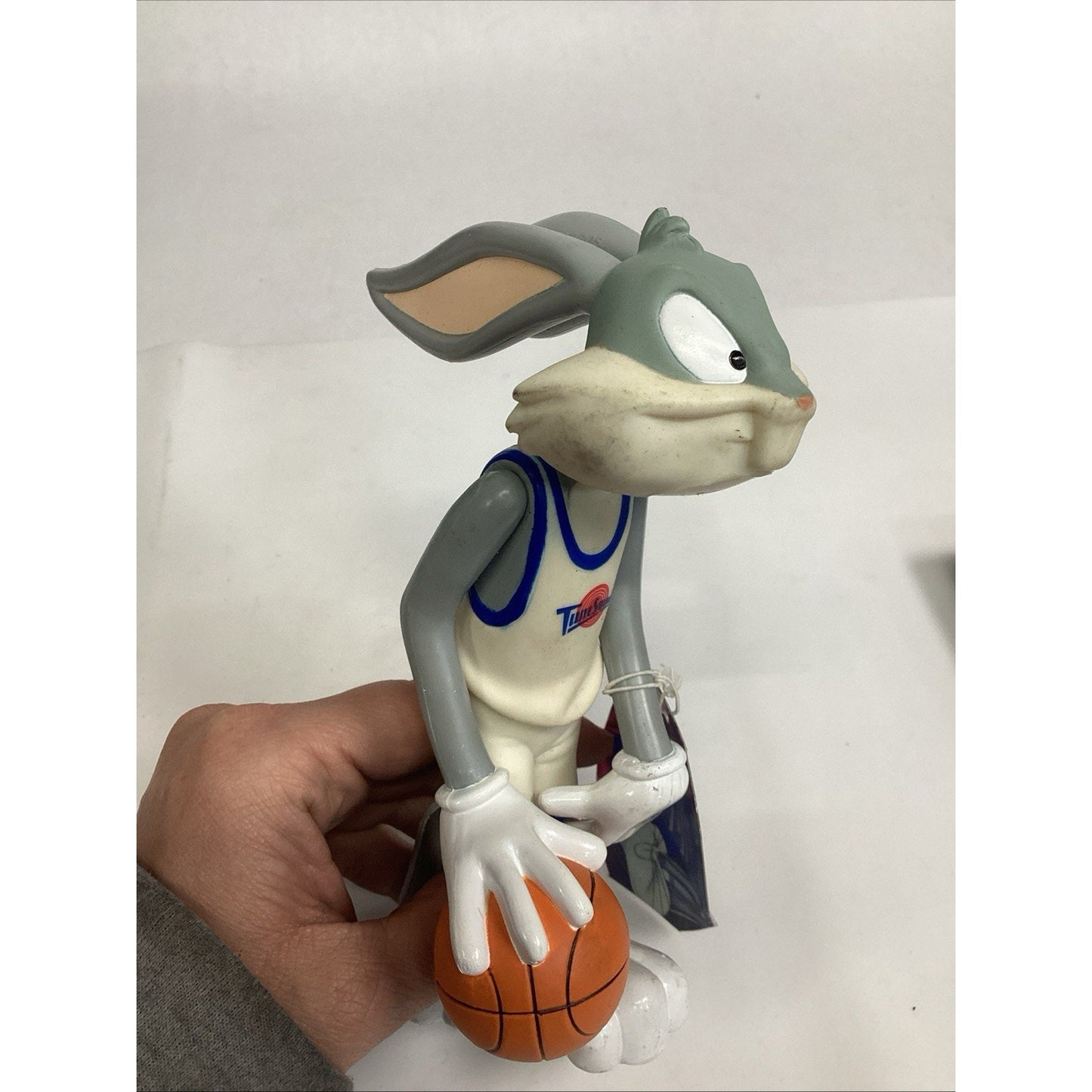 VTG 1996 Tune SQUAD 6.5” POSEABLE BUGS BUNNY SPACE JAM PVC FIGURE NWT