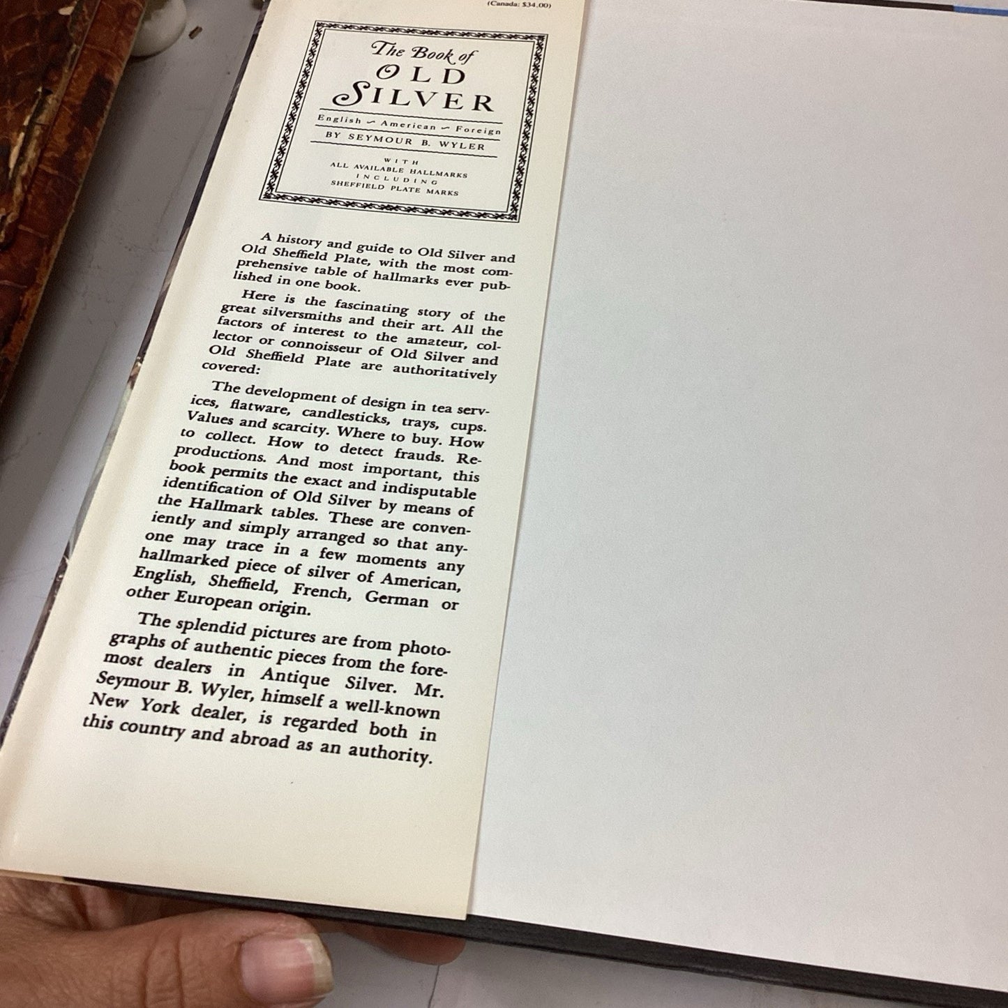 The Book Of Old Silver And Antique Gold And Enamelware In Color - Illustrated
