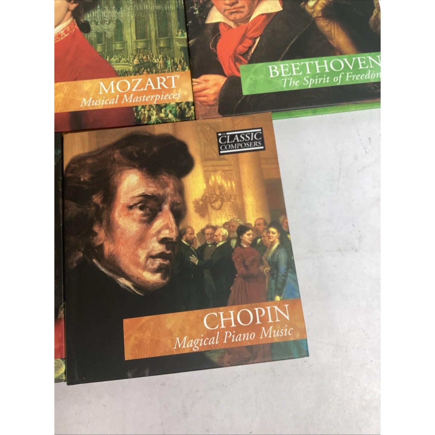 Classic Composers CDs - Bach, Mozart, Beethoven, Tchaikovsky & Chopin