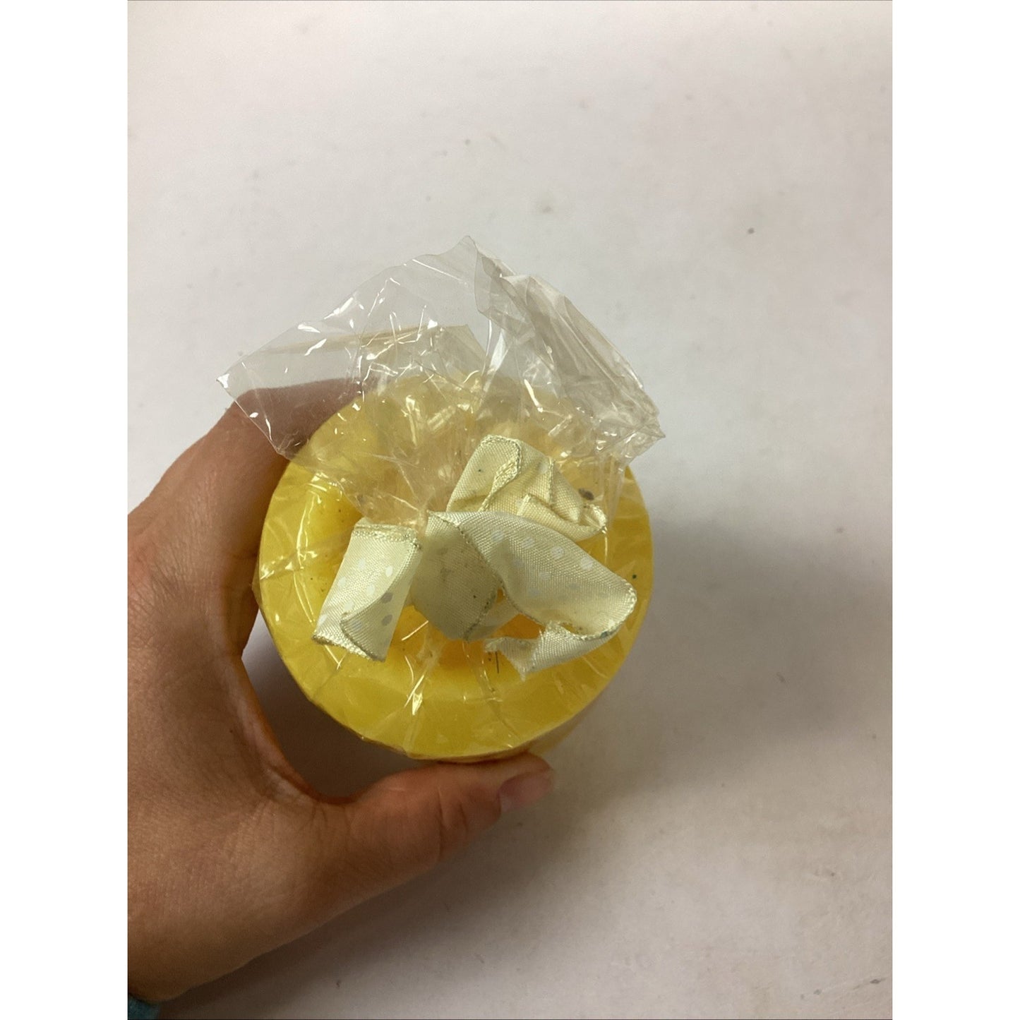Vintage Liz Claiborne Yellow Candle - Sealed